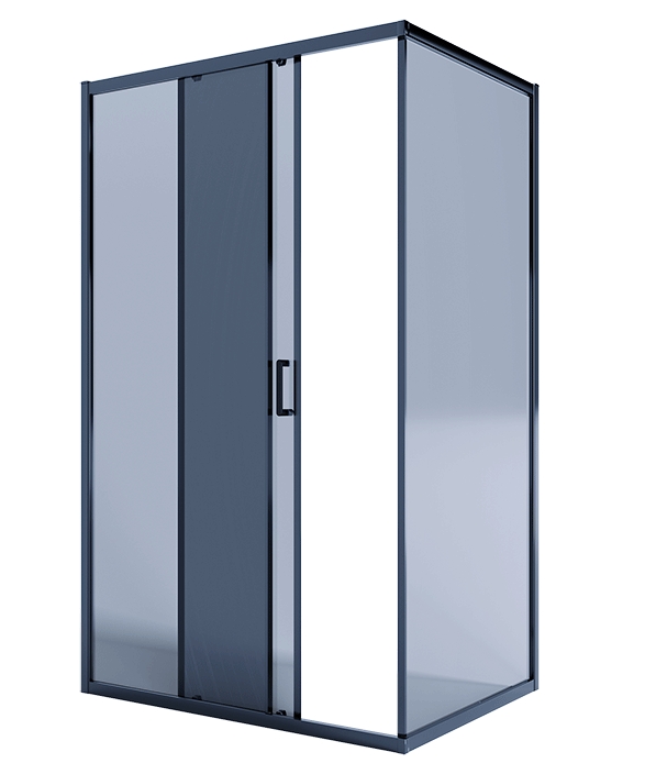 Душевое ограждение ALEX BAITLER   AB14120B4 (1200* 900* 2000) - Изображение №1