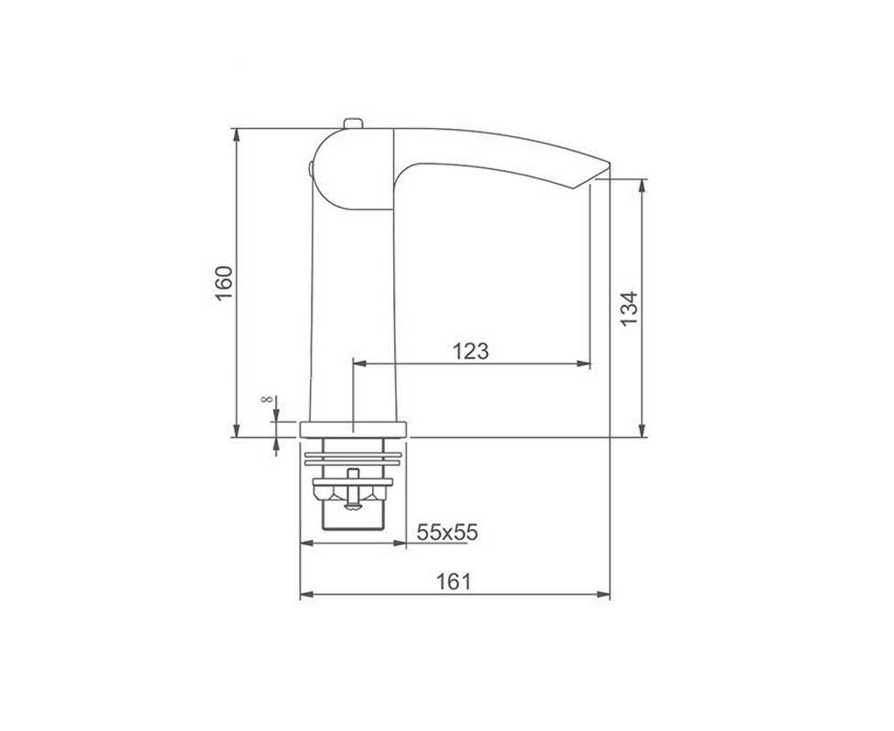 Смеситель д/раковины       G1007-50         GAPPO - Изображение №2