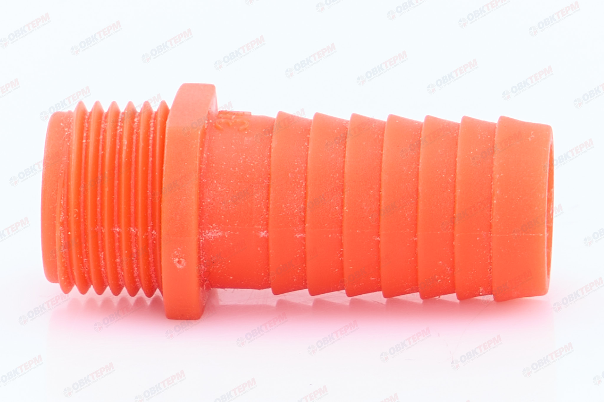 Штуцер пластиковый     1/2" наружняя резьба -  3/4"  шланг (1шт/100упак) - Изображение №4