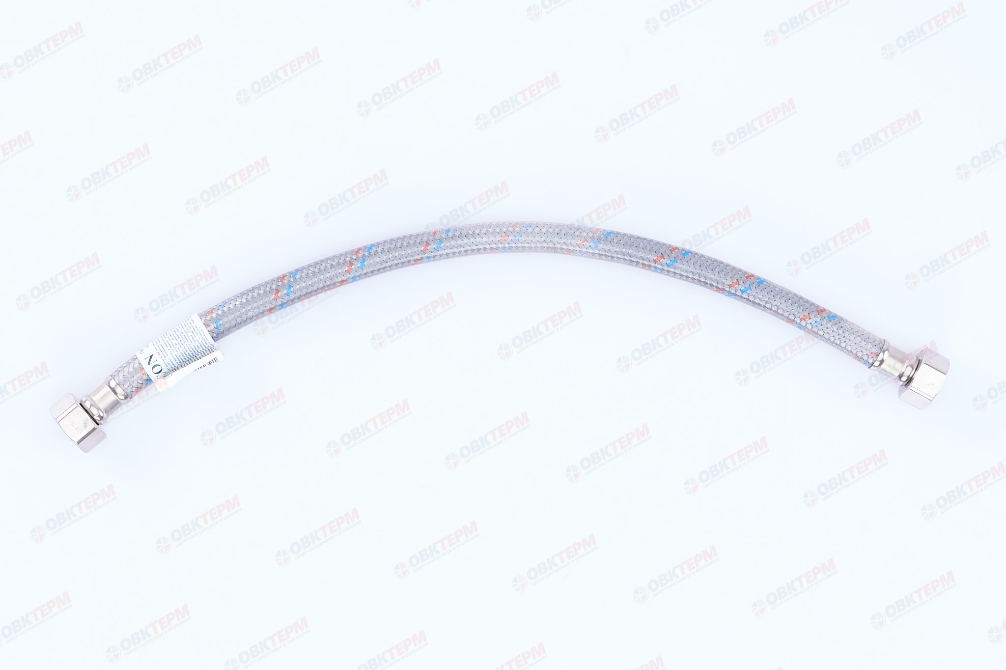 Шланг    1/2"х1/2" ВВ, в силикон.обмотке    40 см  "OVERCON"   (100шт/ящ) - Изображение №3