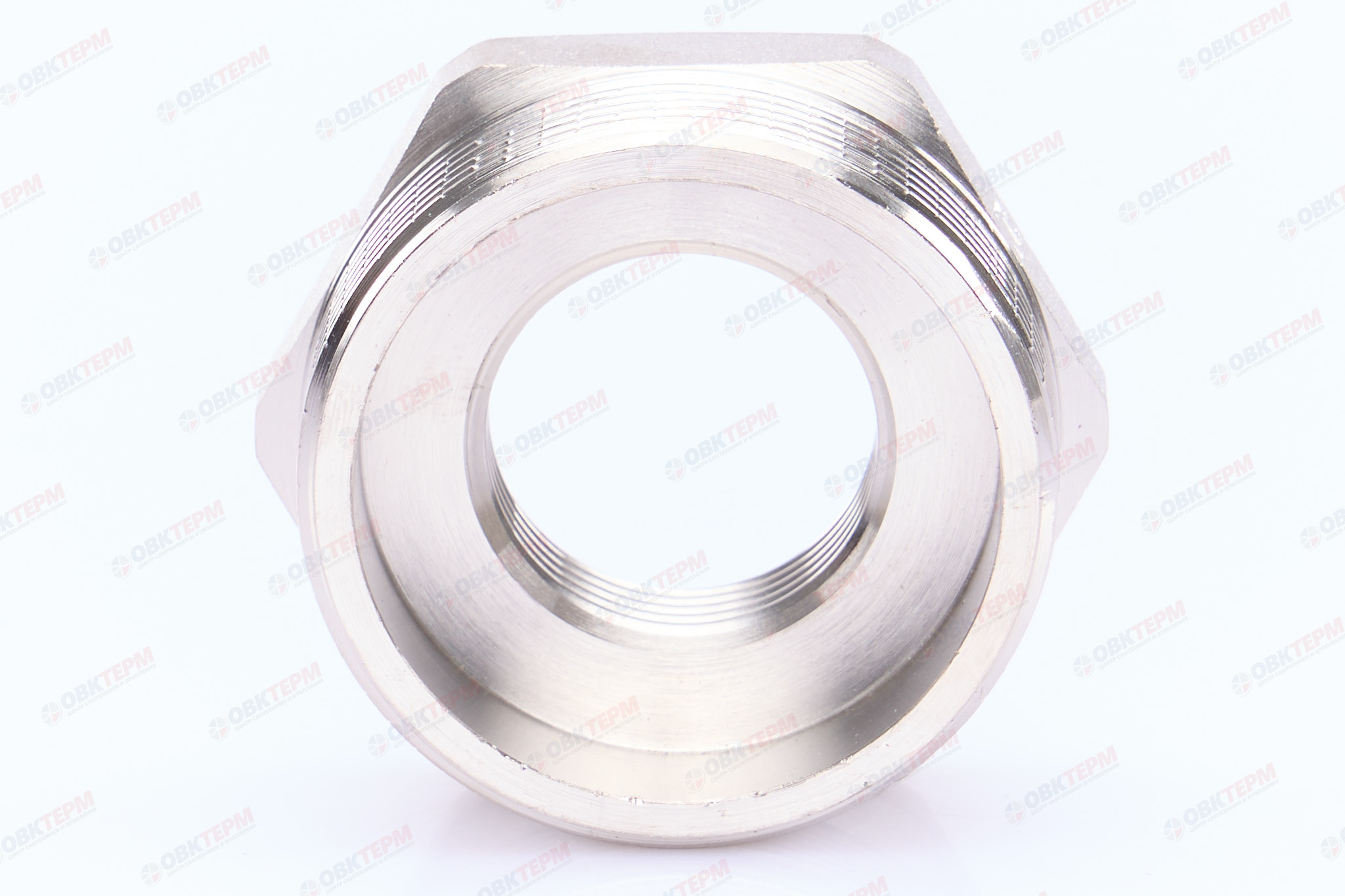 Футорка 2" -   1"   Никель ZEISSLER                   (40/5) - миниатюра №3