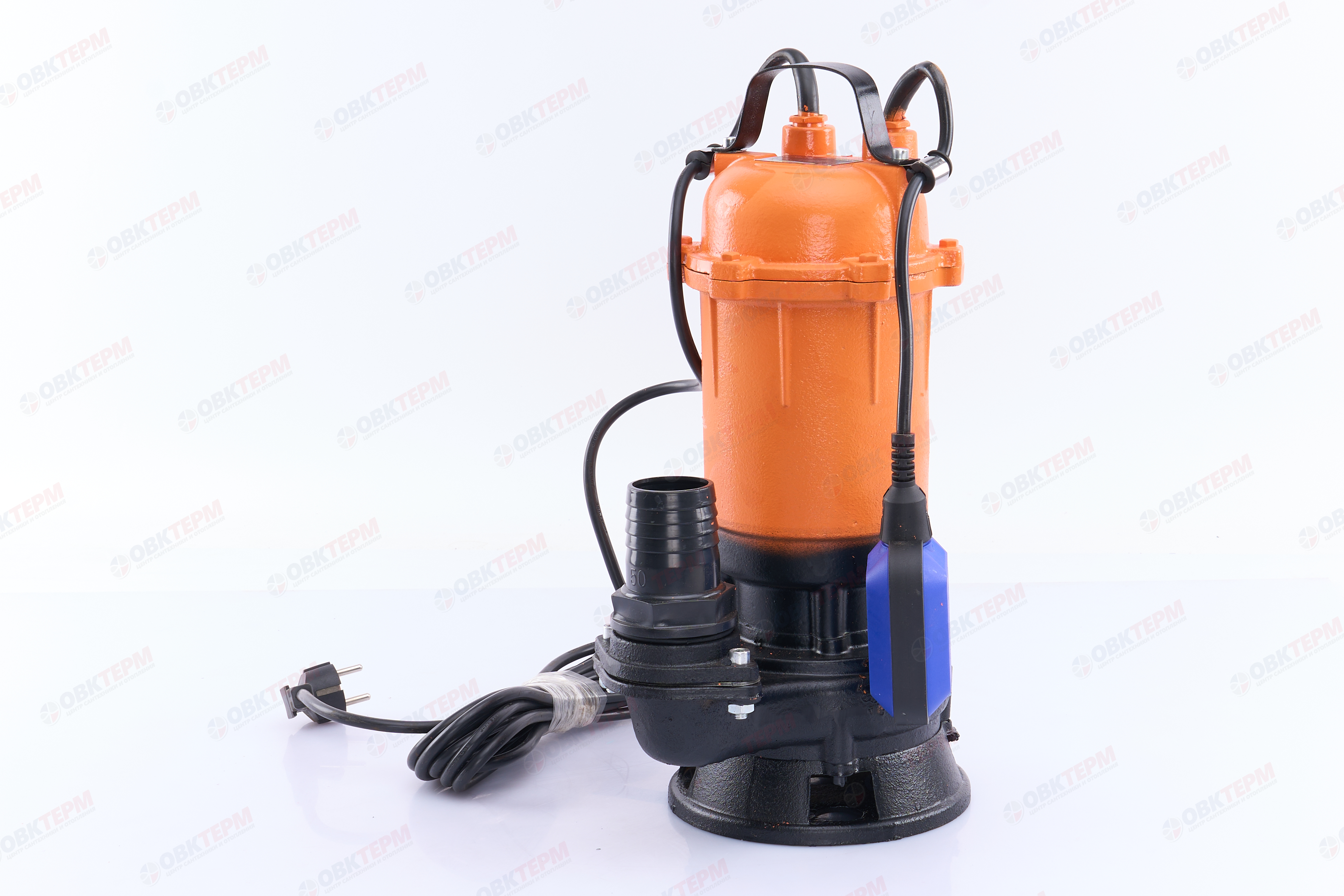 Насос фекальный Энергопром  NF-1100/20С корпус чугун  с ножом  (1,1кВт/280л.м/8м) - Изображение №2