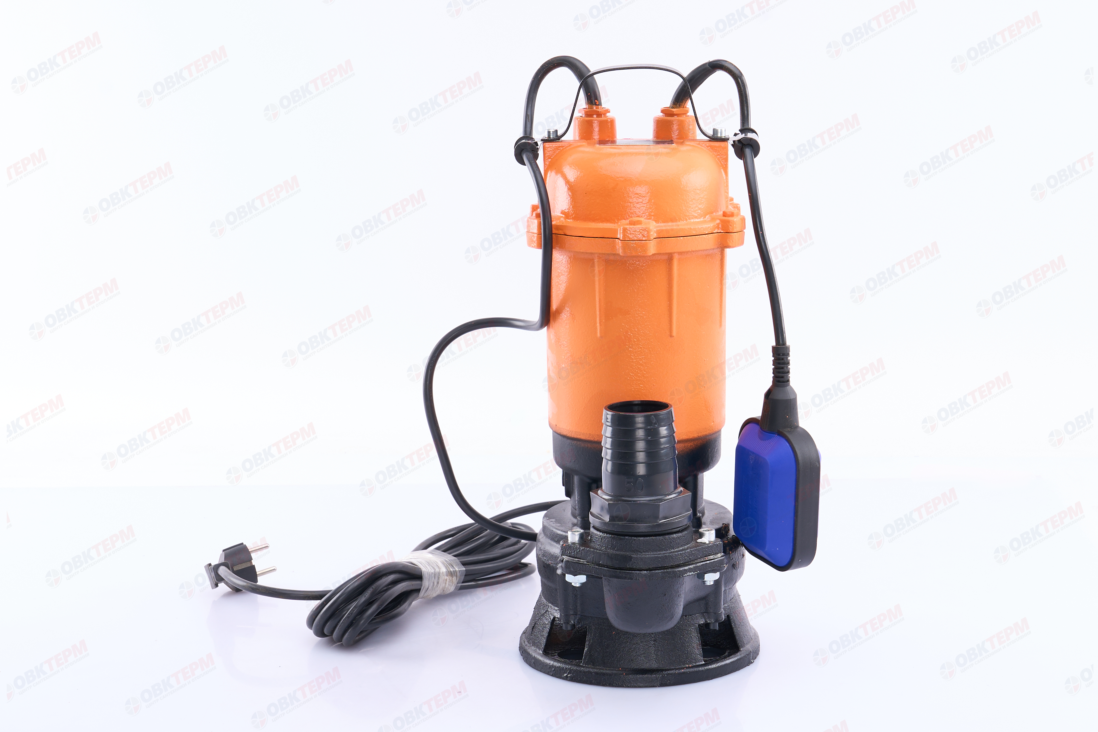 Насос фекальный Энергопром  NF-1100/20С корпус чугун  с ножом  (1,1кВт/280л.м/8м) - Изображение №4