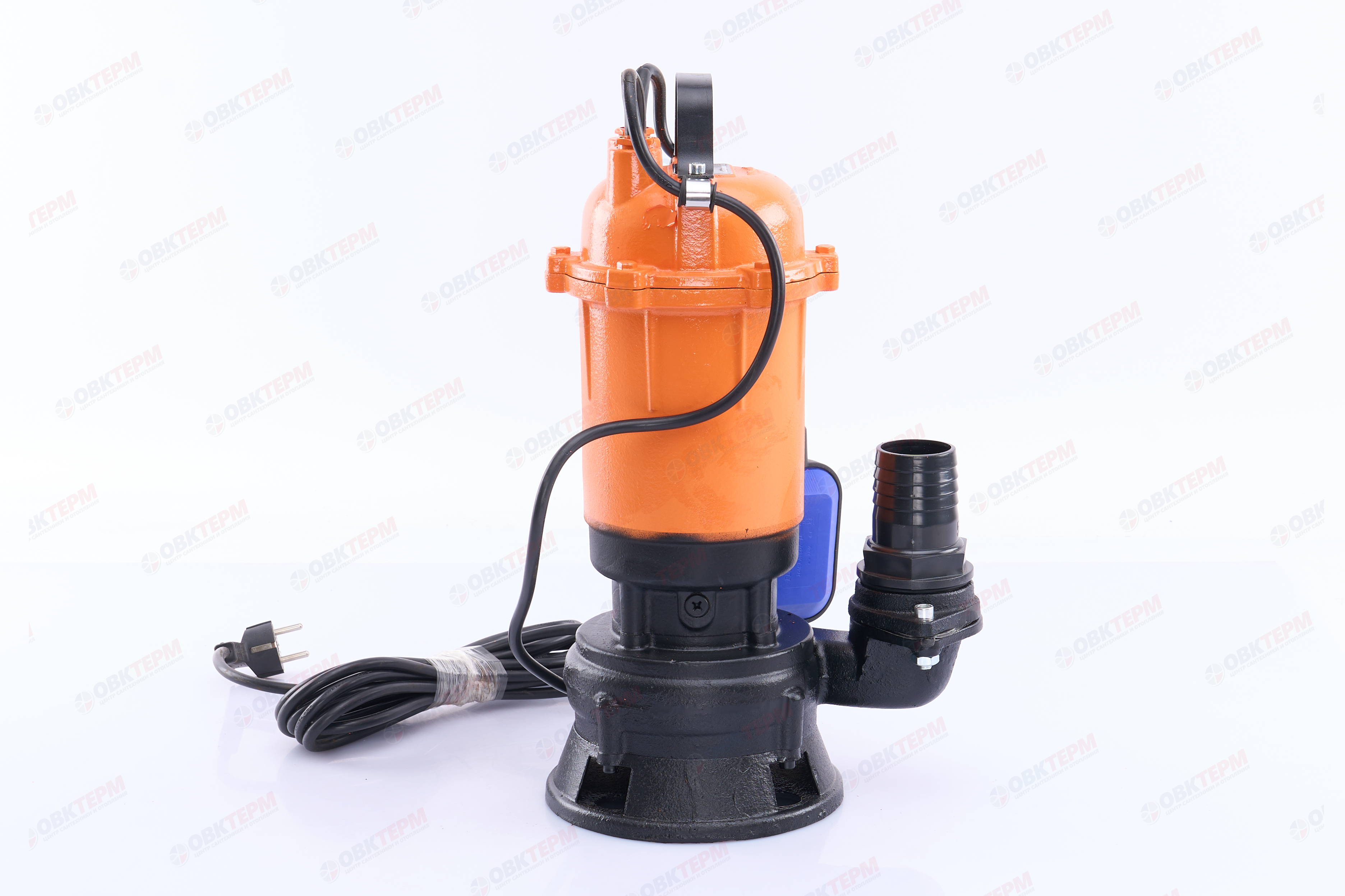 Насос фекальный Энергопром  NF-1100/20С корпус чугун  с ножом  (1,1кВт/280л.м/8м) - Изображение №5