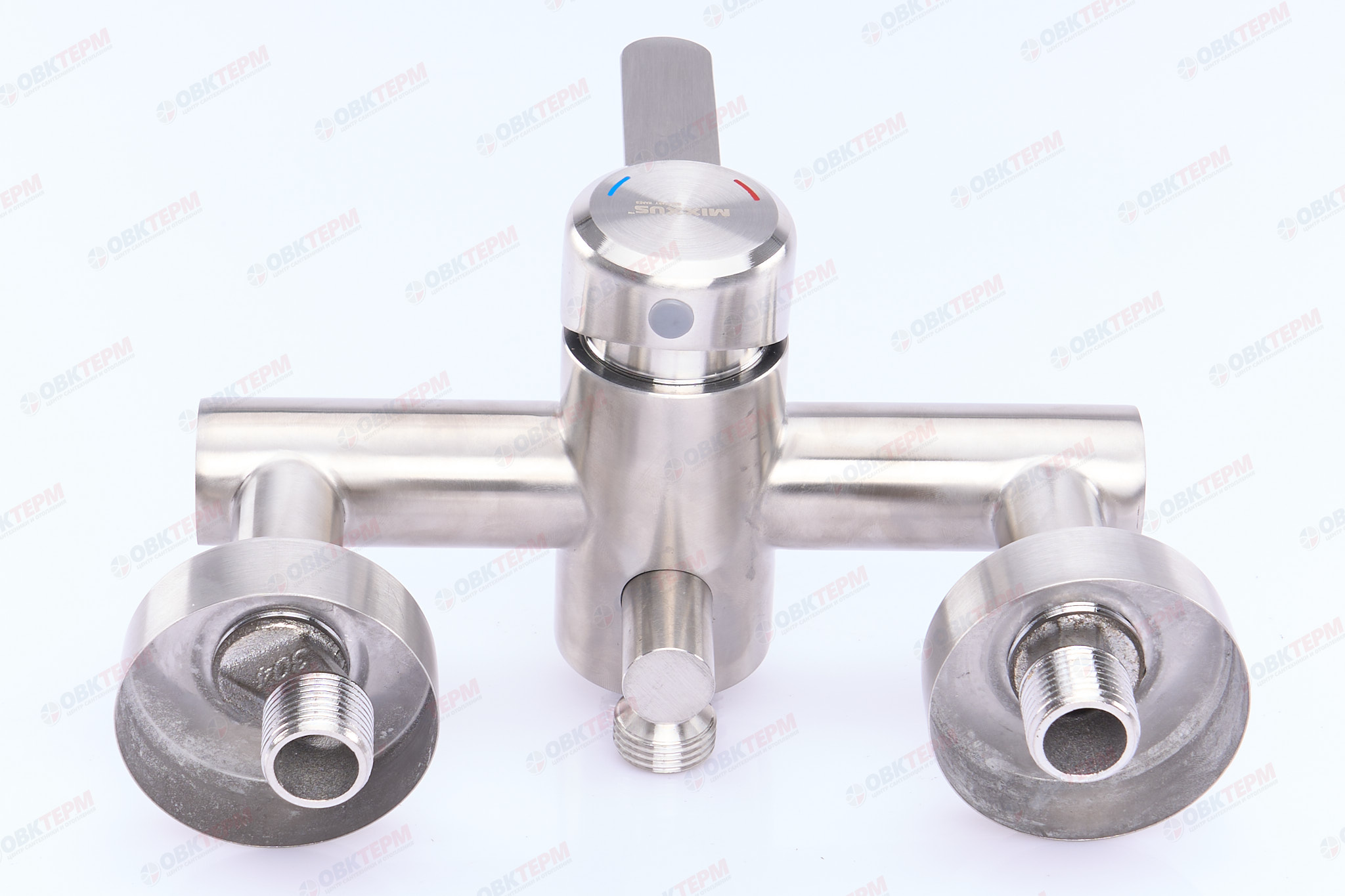 Смеситель д/ванны нерж/сталь MIXXUS FAN-006 EURO  (12 шт/ящ) - миниатюра №4