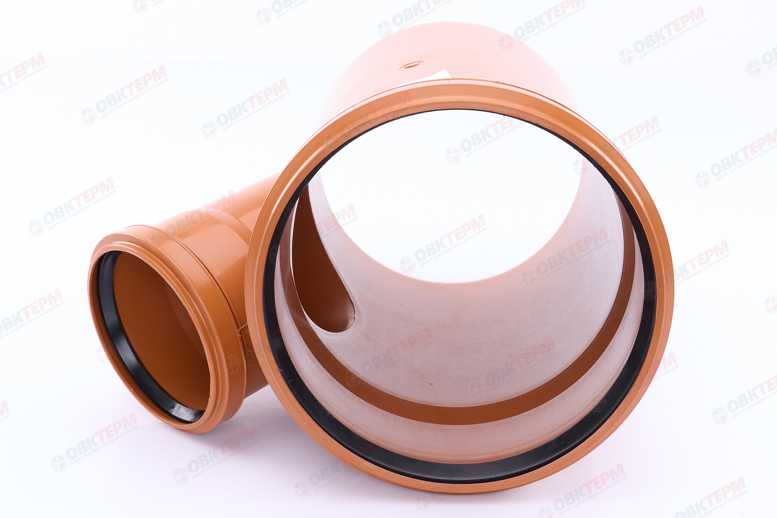 Тройник  200/110/45*   РЫЖИЙ   (6 шт)        RTP - Изображение №3