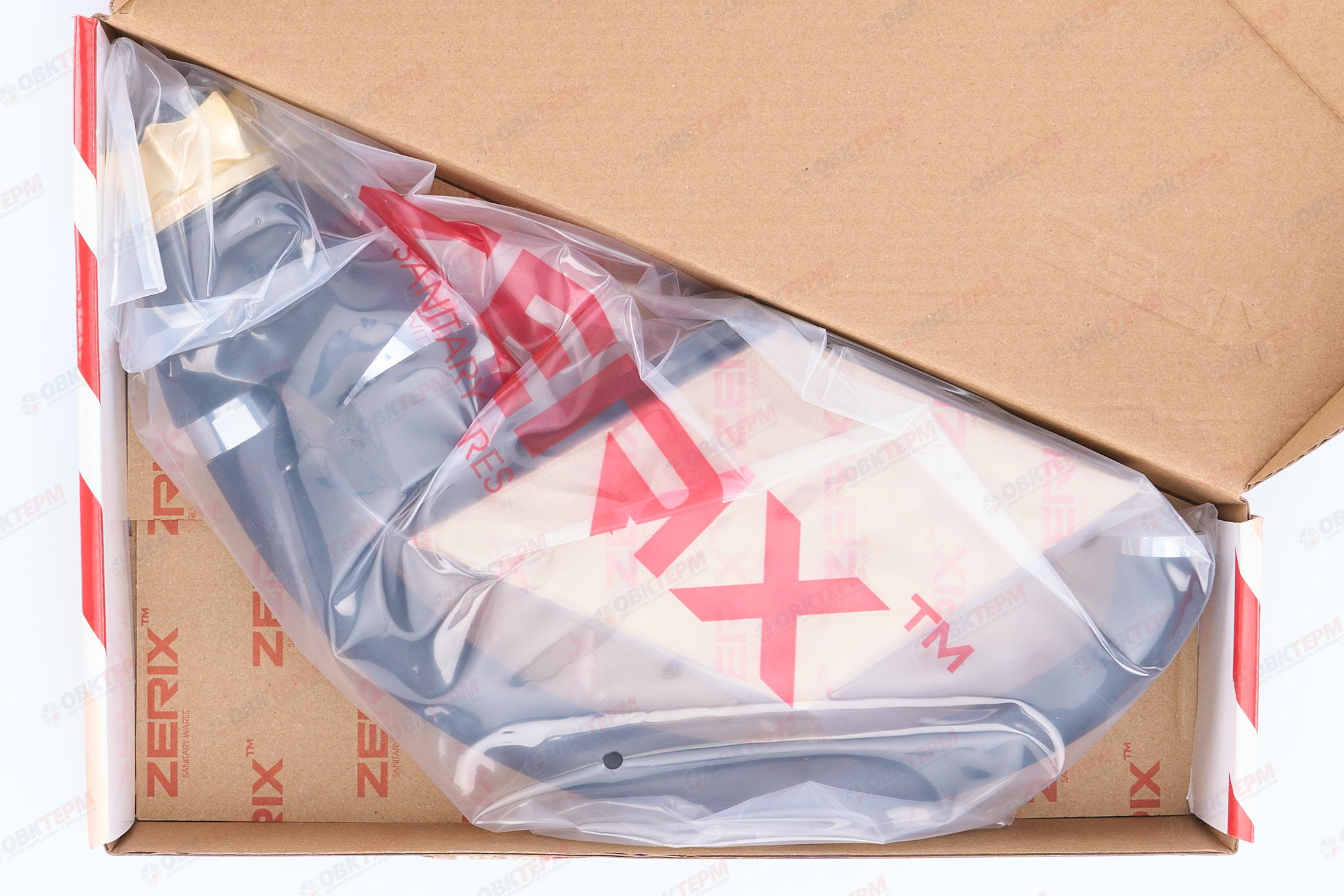 Смеситель д/кухни ZERIX YUB 279 ГАЙКА BLACK (10 шт/ящ) - миниатюра №5