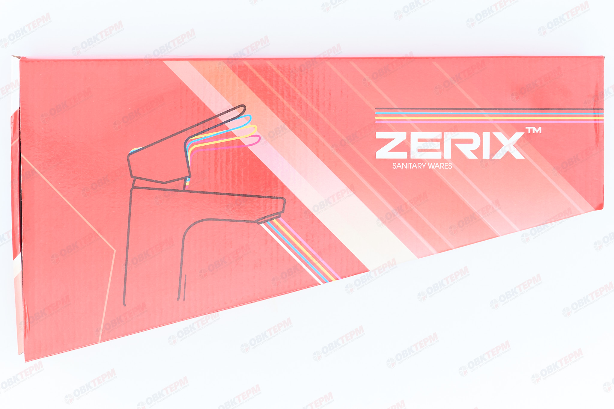 Смеситель д/кухни REFLECTOR ZERIX SOP7 146 GRAY Ø40 ГАЙКА (10 шт/ящ) - миниатюра №6