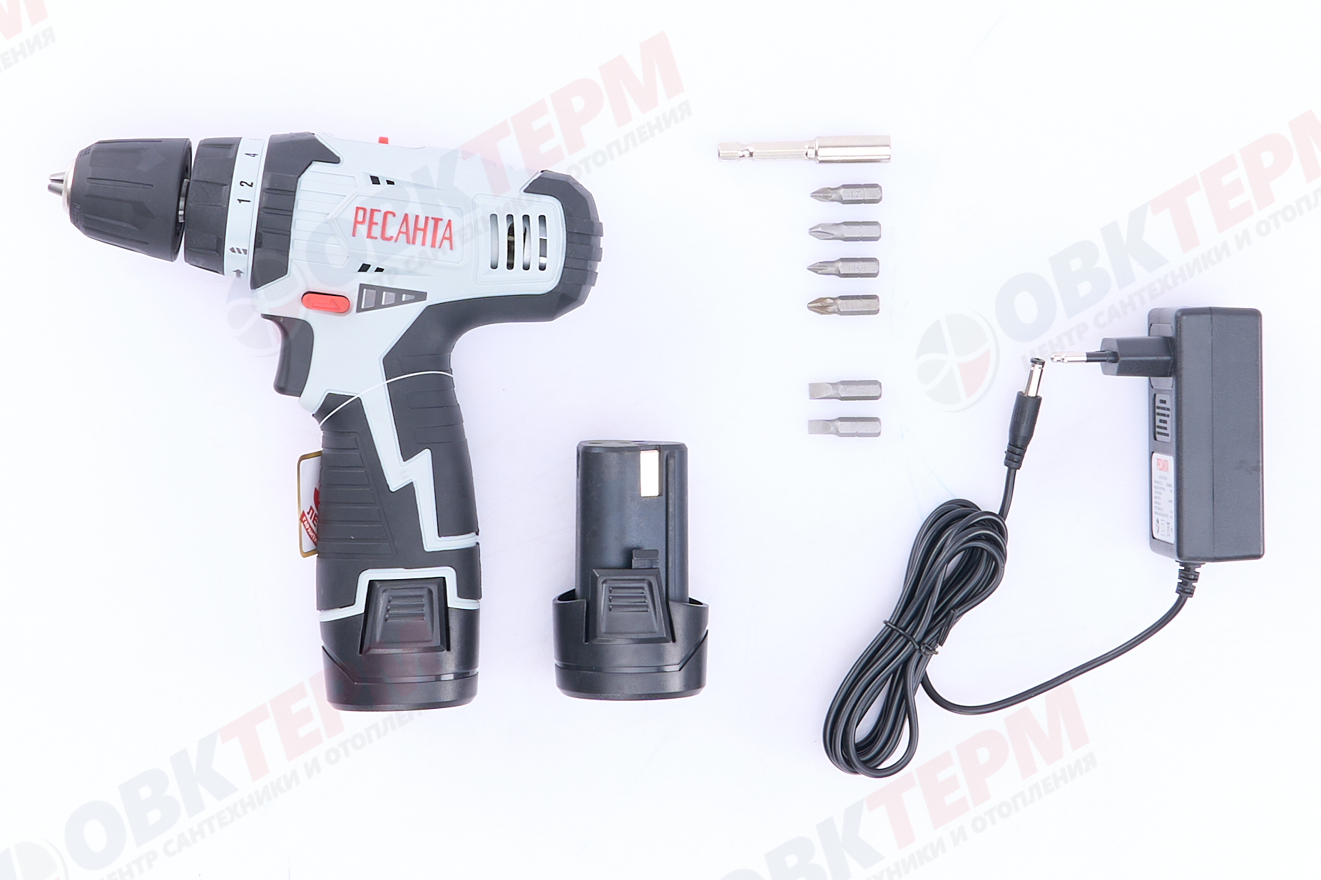 Дрель-шуруповерт аккумуляторная ДА-12-2ЛК Ресанта - миниатюра №15
