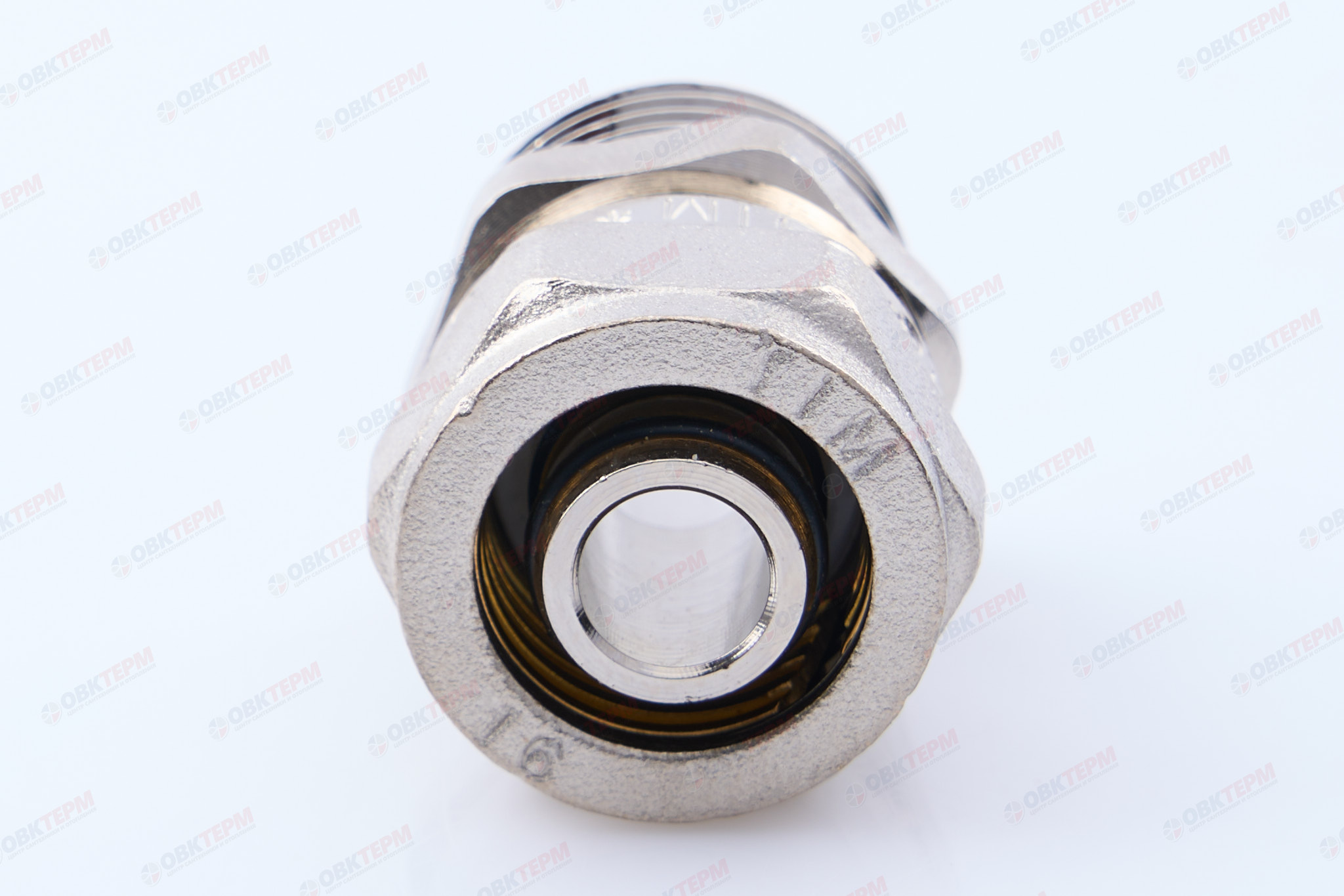 Соединитель  обжимной TIM  16*1/2"н                 (10уп160ящ) - Изображение №3