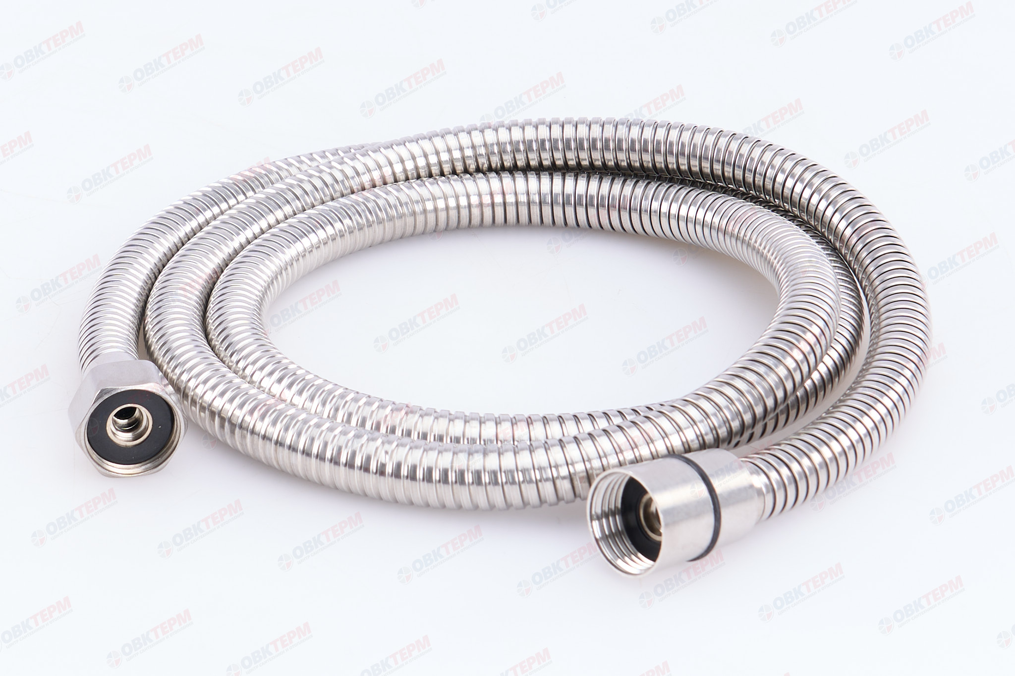 Шланг д/душа ZERIX Shower hose-150cm  нерж. SUS304 (упаковка блистер) (100 шт/ящ) - Изображение №1