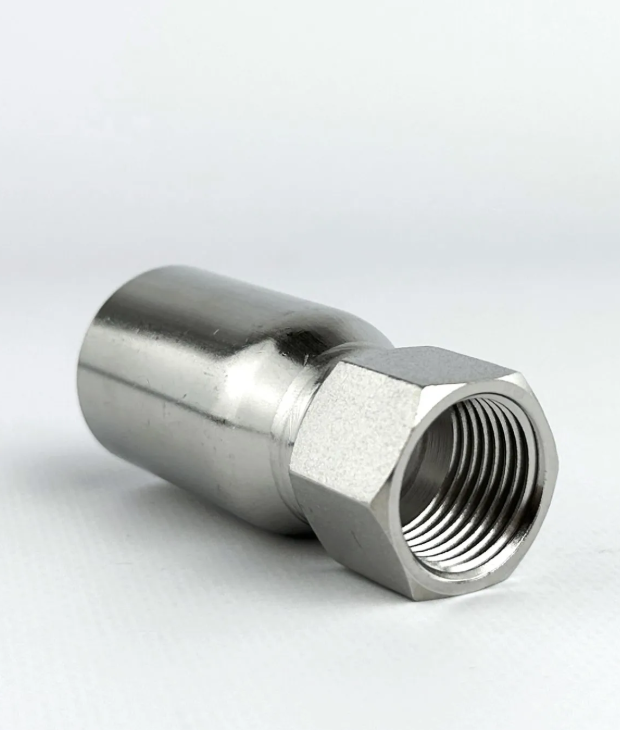Муфта вставка пресс из нерж.ст.  18 х 1/2"В   ZEISSLER  (120/5) - Изображение №1