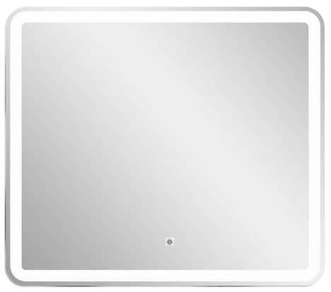Зеркало  800х700 прямоугольное  LED подс. 4000К 9,6 Вт/м с сенс.выкл, универсал крепл. КЗСК - Изображение №3