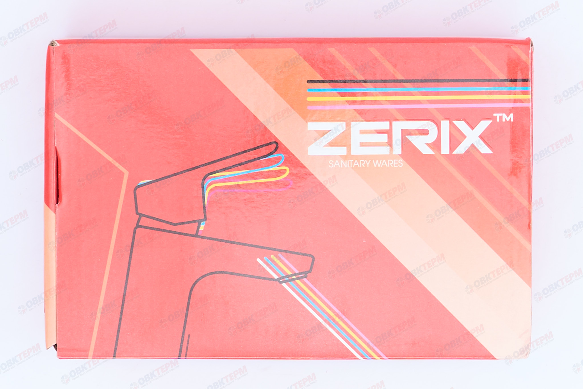 Смеситель д/умывальника ZERIX PAN-B 279 Ø40 на шпильке (10 шт/ящ) - миниатюра №6