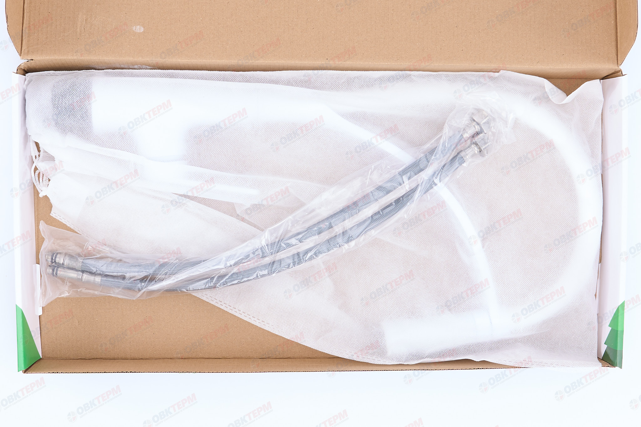 Смеситель д/кухни PLAMIX LUCAS-017 SET WHITE REFL.WHITE /гайка /35мм /с подводкой (16шт/ящ) - Изображение №5