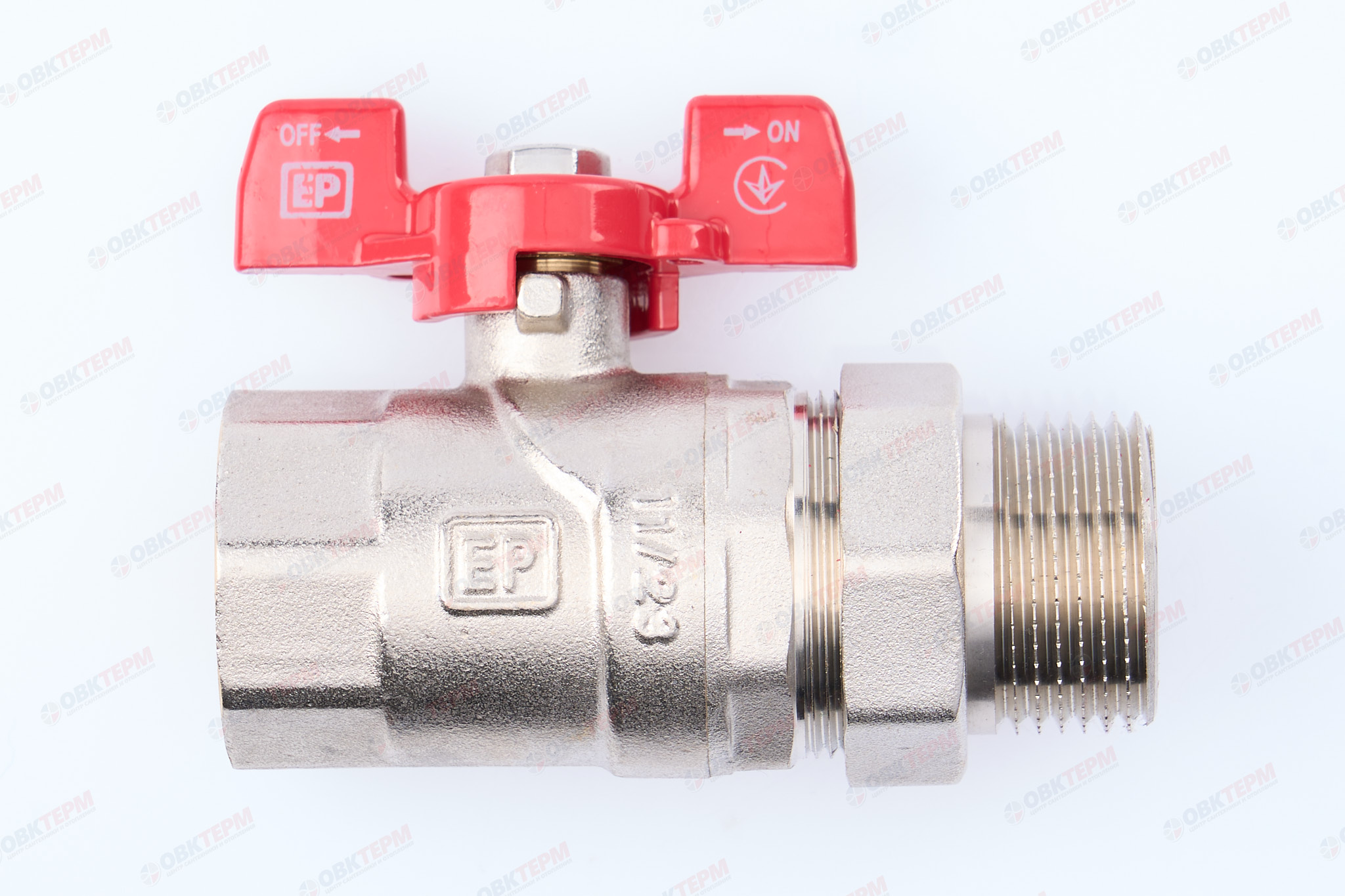 Кран шаровый с американкой     EUROPRODUCT    1"  ВН     (40 шт) - Изображение №2