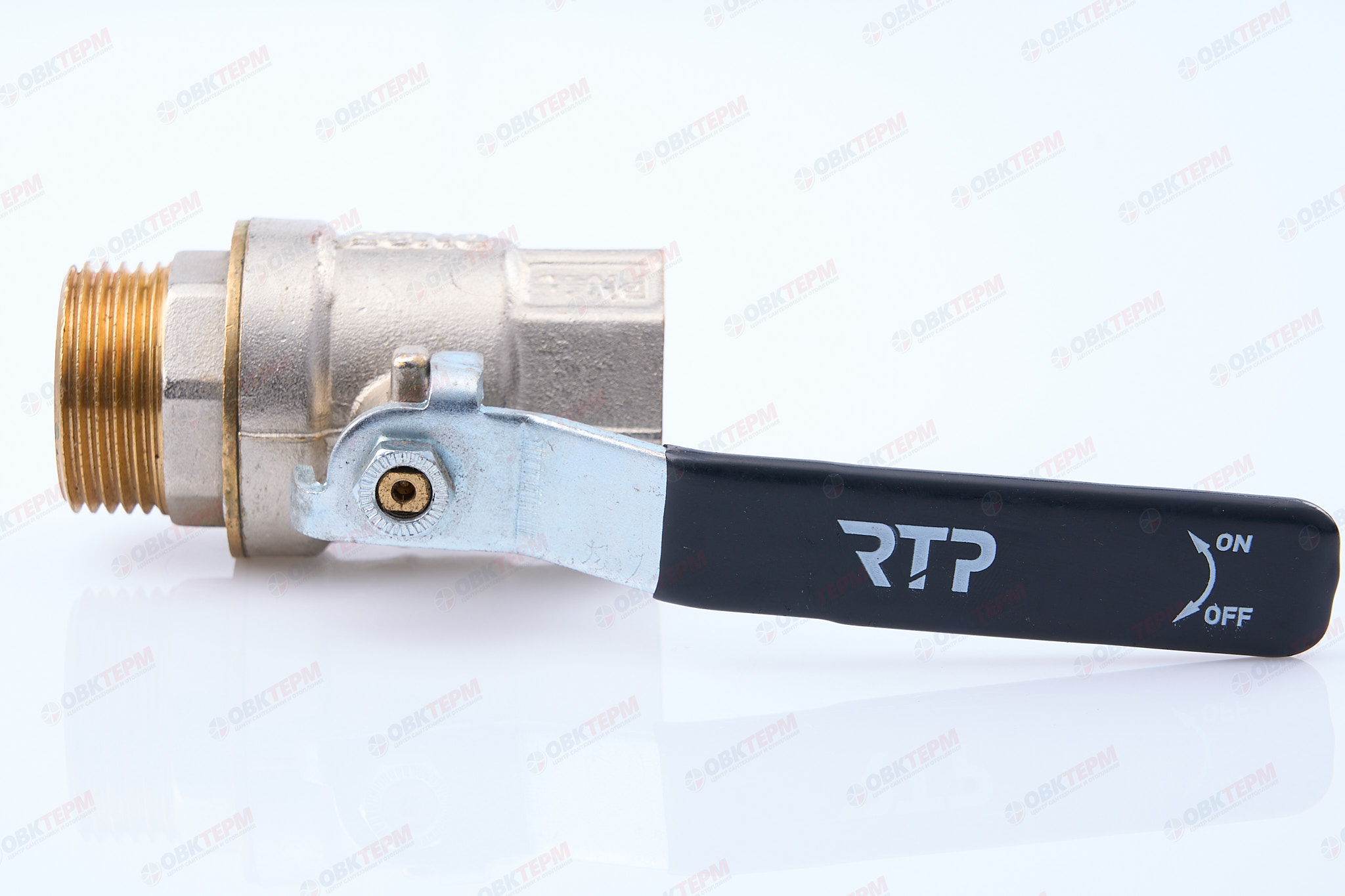 Кран шаровый  RTP PN 40  1" ВН ручка   (25/5) - миниатюра №6