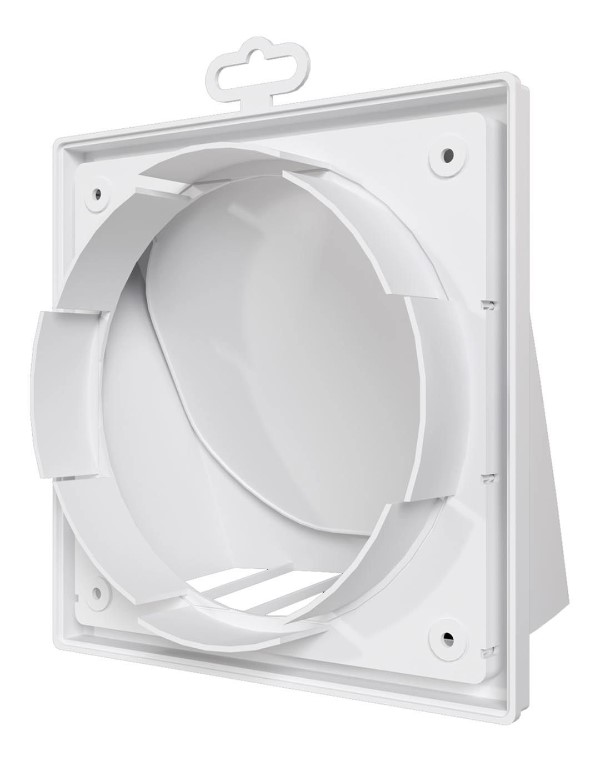Выход стенной КФВ с обратным клапаном d150/160 Ш190*В190 (18шт/уп) Эра - Изображение №3
