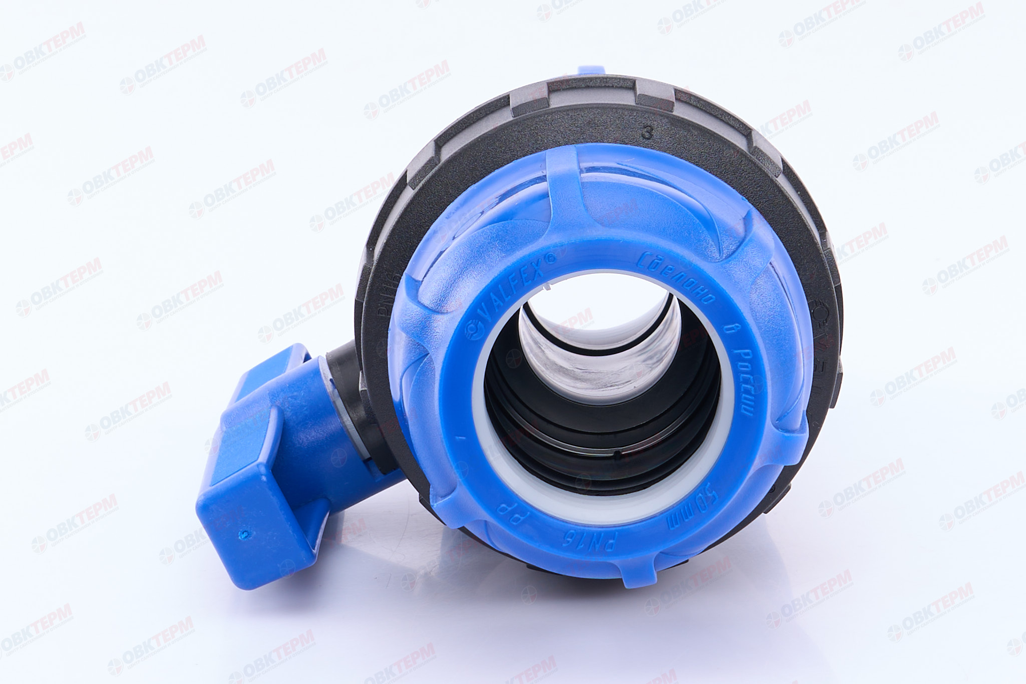 Кран       50  зажим     ПНД (VALFEX) (8/2) - миниатюра №3