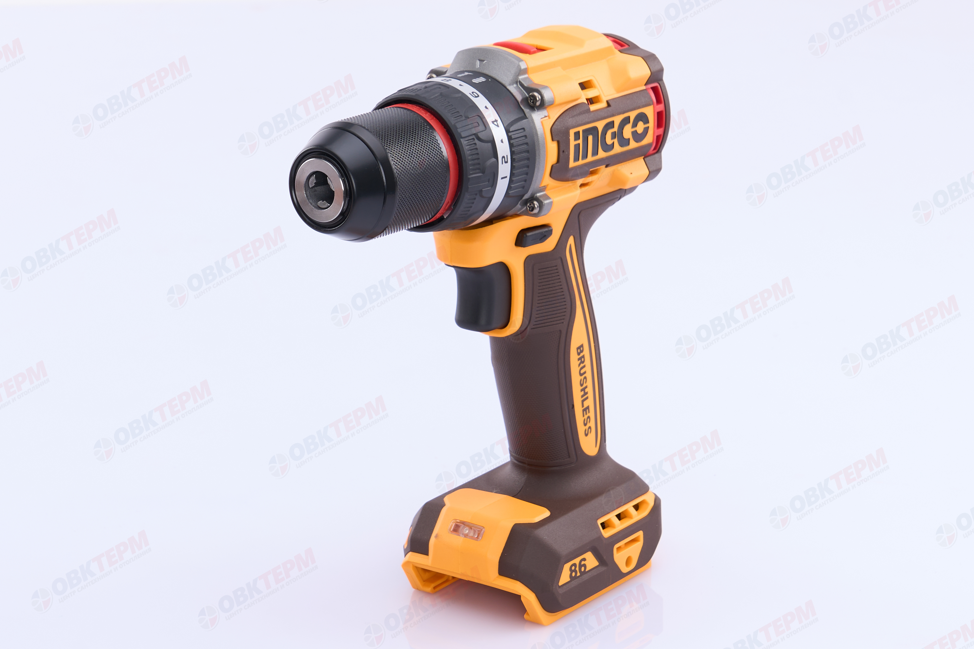 Шуруповерт аккум. УДАРНЫЙ INGCO INDUSTRIAL Б/Щ 20V MAX (86Нм 2 АКБ * 2/4 Ач, ЗУ) - Изображение №2