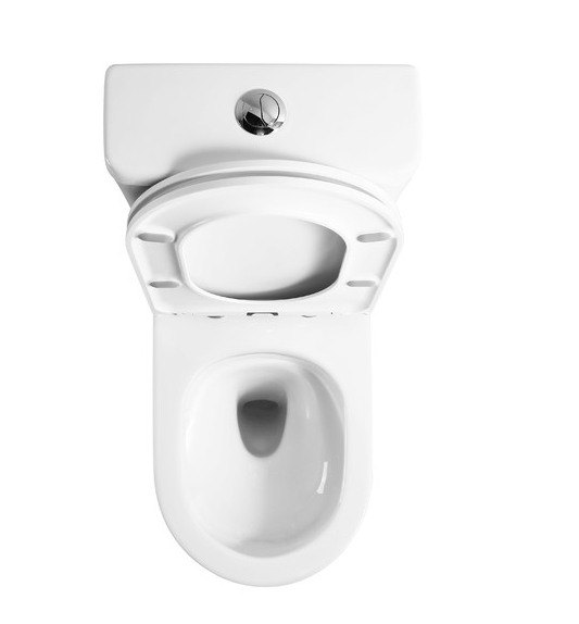 Унитаз-компакт EVA GOLD EG301T,безободковый круговой смыв, сиденье тонкое ДП, крепления, арматура - Изображение №4