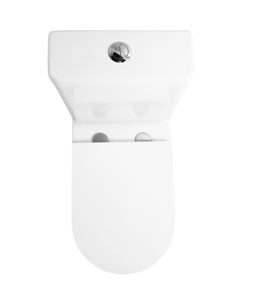 Унитаз-компакт EVA GOLD EG301T,безободковый круговой смыв, сиденье тонкое ДП, крепления, арматура - миниатюра №6