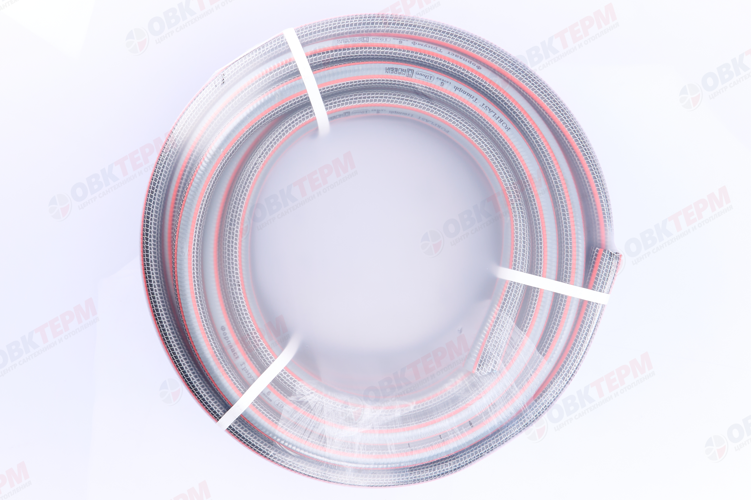 Шланг поливочный "Триумф"   3/4"   ПВХ    6-ти слойный,двойное армирование (25м) - миниатюра №6