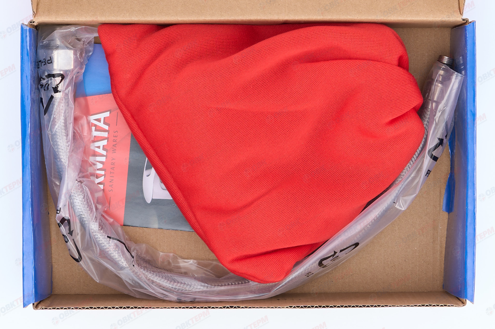 Смеситель д/умывальника ARMATA MATRIX 001    (Ø40, гайка)  (10 шт/ящ) - Изображение №3