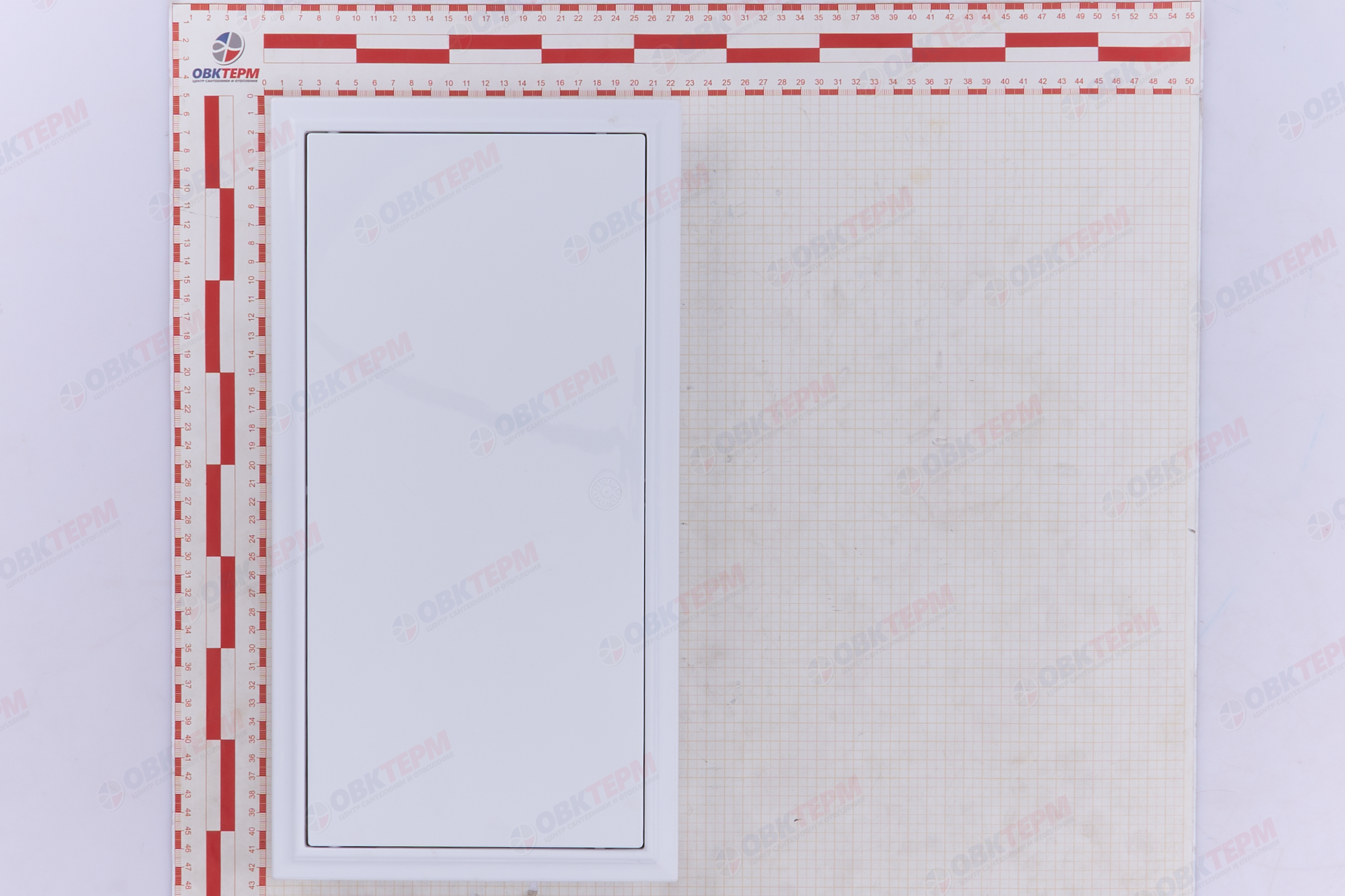 Лючок пластиковый с замком 2040 ЛПЗ Ш216*В416 с фланцем 197*395 (20шт/уп) Эвент - Изображение №4