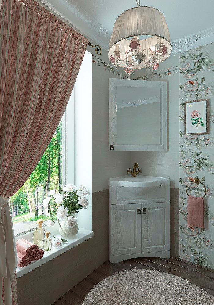 Тумба EvaGold 65 угловая "Florencia"  (под ум Классик 650 угловой) с сифоном - миниатюра №3