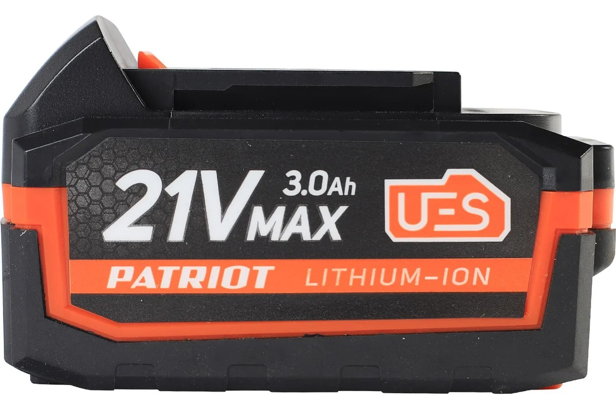 Батарея аккумуляторная PATRIOT PB BR 21V(Max) Li-ion 3,0Ah UES тонкая зарядка (5,5 мм) - миниатюра №6