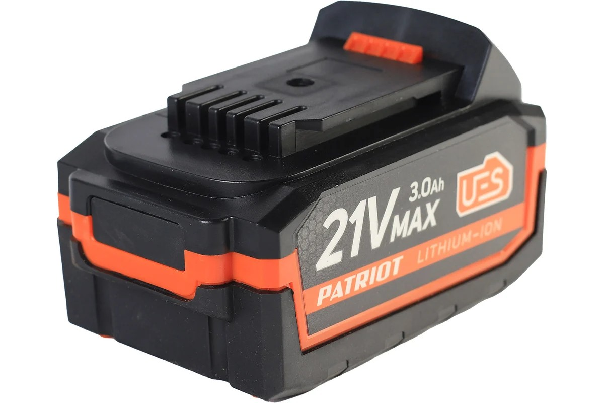 Батарея аккумуляторная PATRIOT PB BR 21V(Max) Li-ion 3,0Ah UES тонкая зарядка (5,5 мм) - миниатюра №8