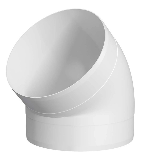 Колено круглое 45°, d100 мм Эра - Изображение №1