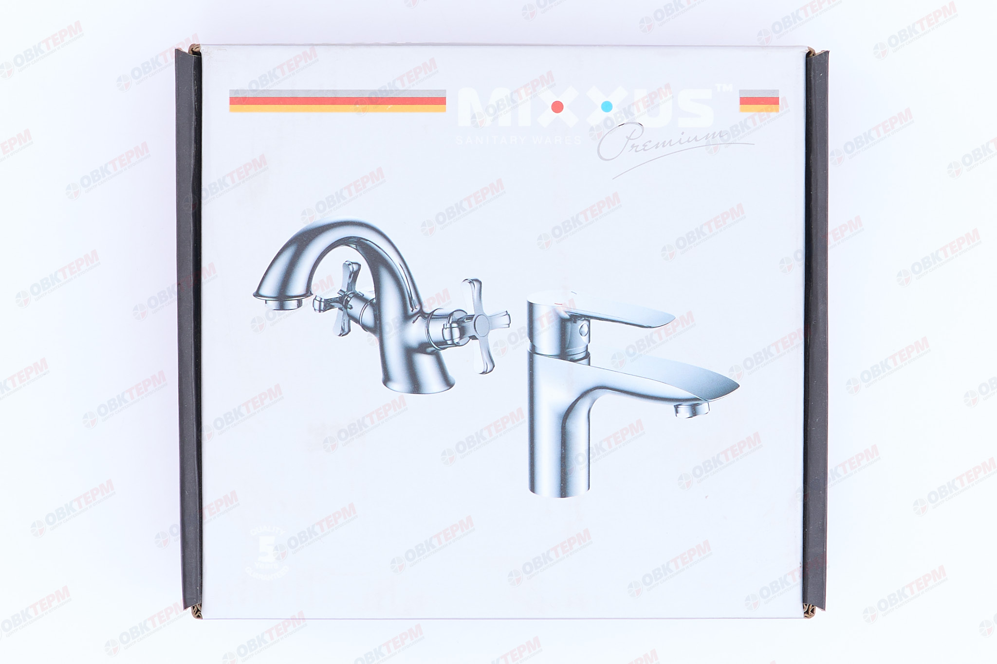 Смеситель д/умывальника MIXXUS PREMIUM EDEM 001 WHITE (10 шт/ящ) - миниатюра №6