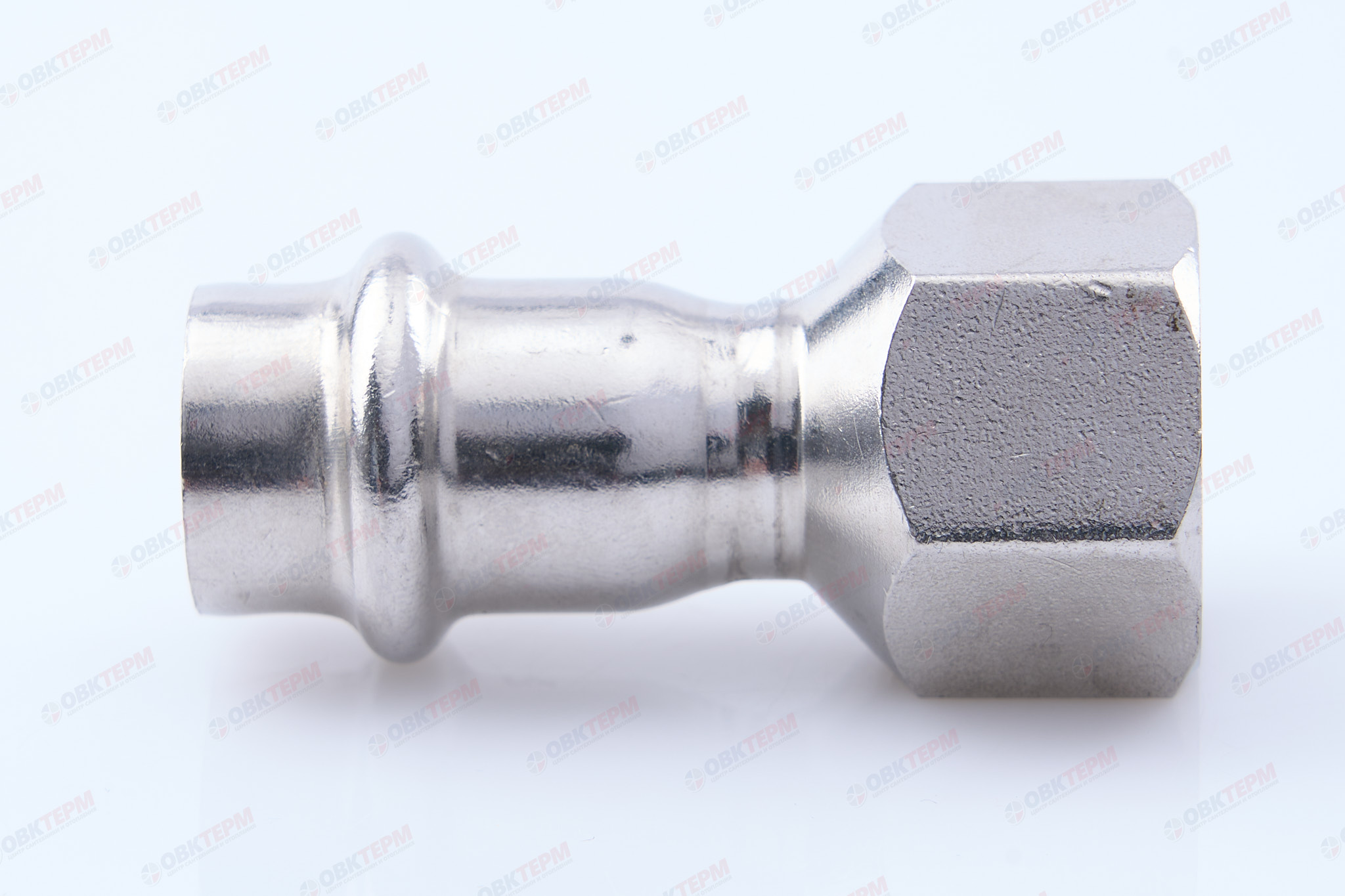 Муфта пресс из нерж.ст.  15 х 1/2"В   TIM  (180/5) - Изображение №2