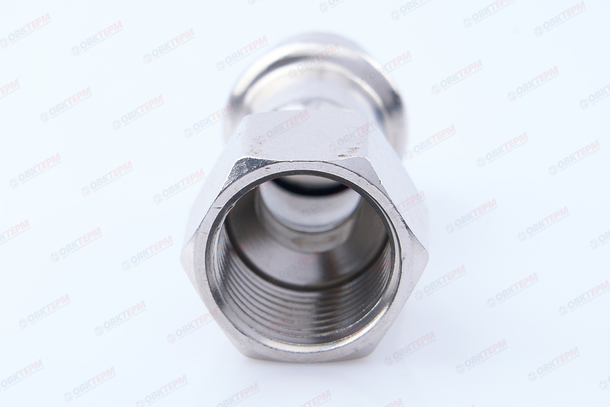 Муфта пресс из нерж.ст.  15 х 1/2"В   TIM  (180/5) - Изображение №4