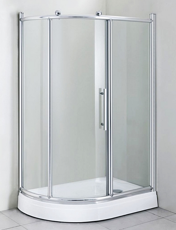 Душевое ограждение ДАНА 950 / 13 R 120*80*200 (стекло 5мм,низкий поддон) - Изображение №1