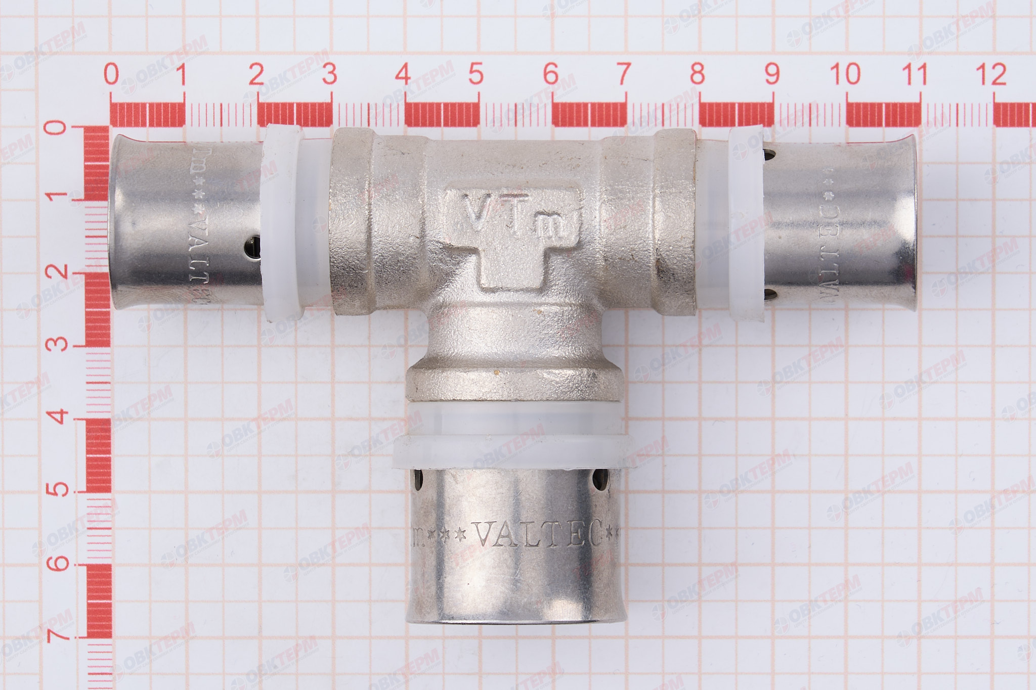 Тройник  пресс  Valtec 20*26*20     (5уп/35ящ) - Изображение №5