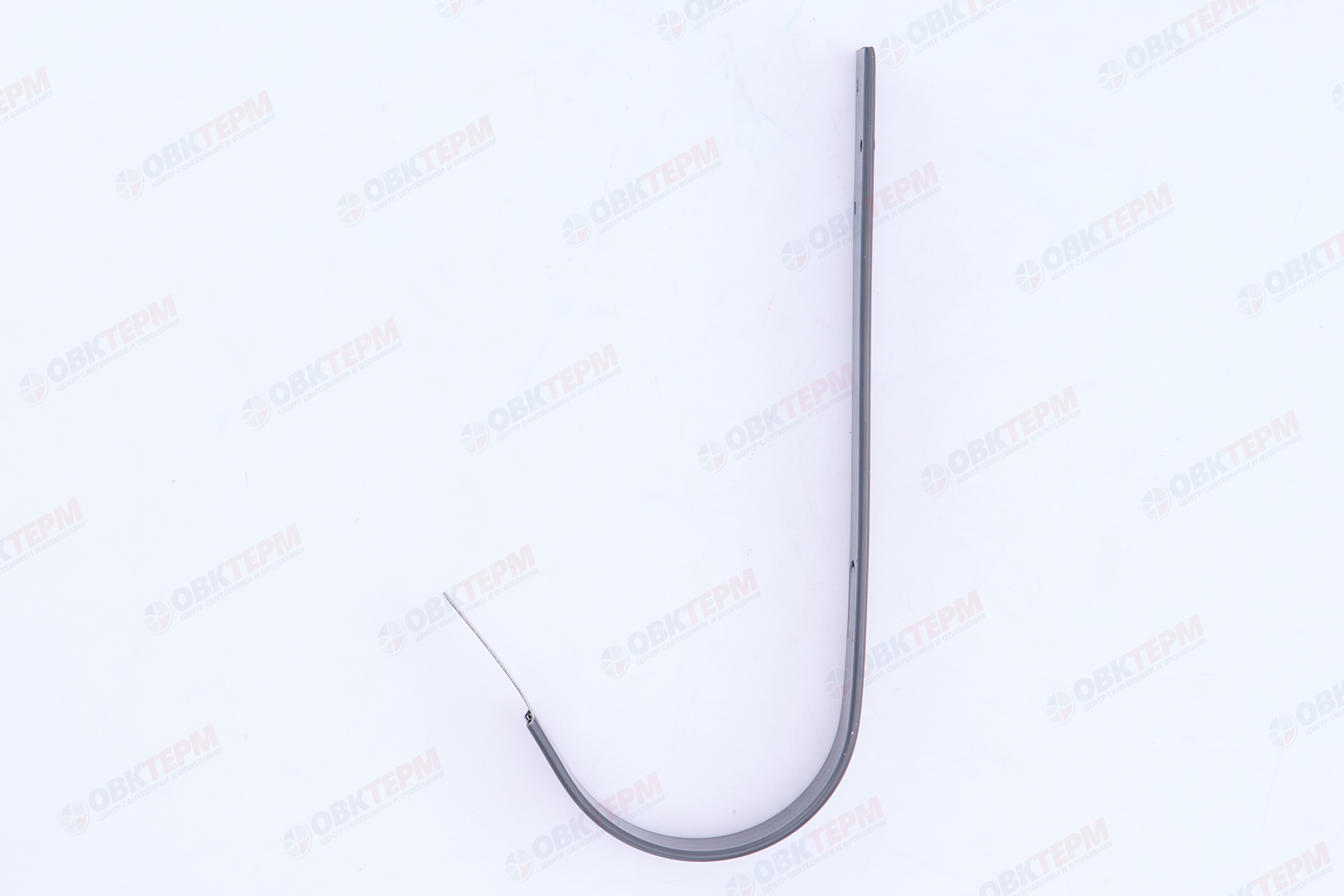 Кронштейн желоба Дизайн ПВХ Grand Line 135 МЕТАЛЛ графит (RAL 7024) (уп. 60шт) - Изображение №2