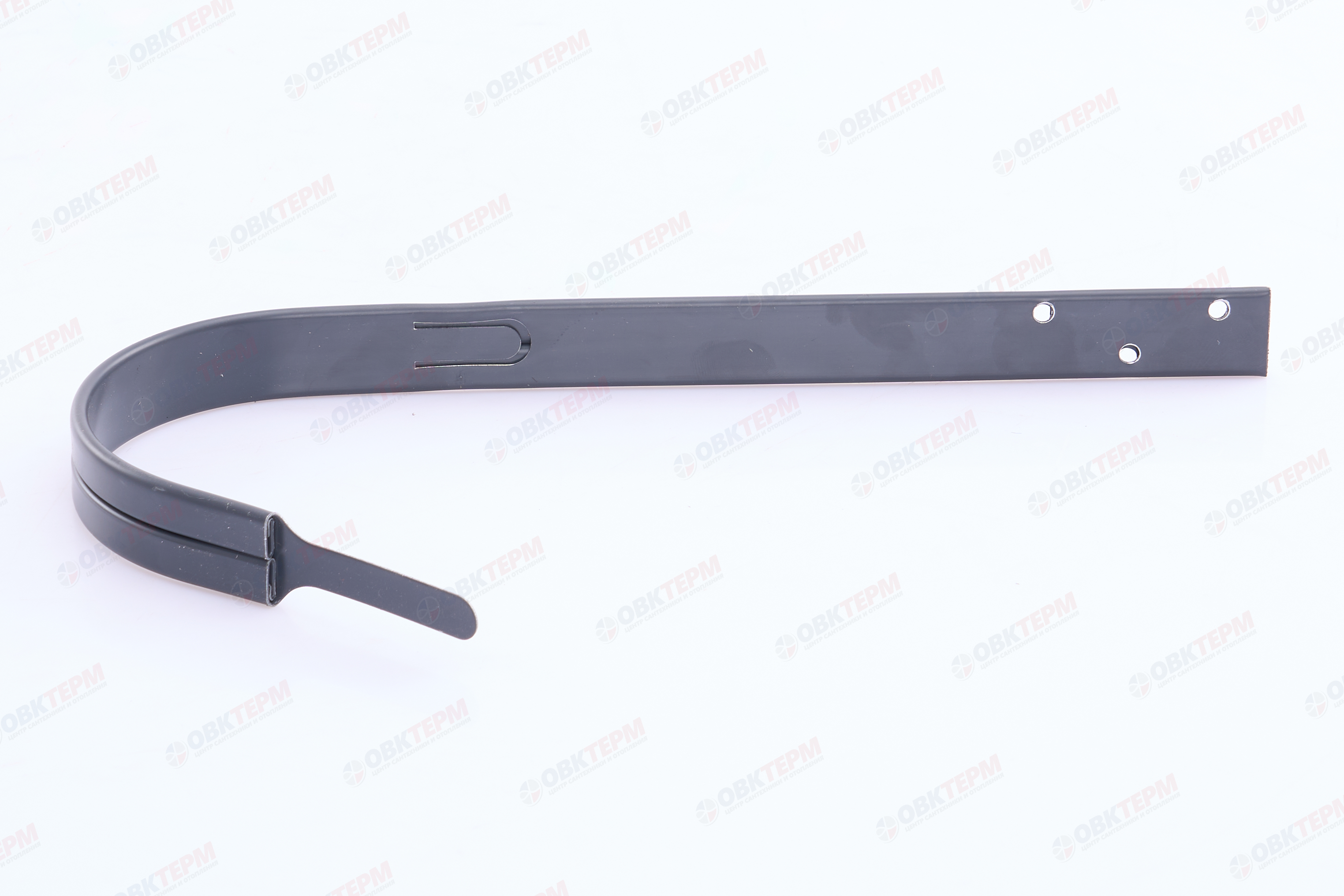 Кронштейн желоба Дизайн ПВХ Grand Line 135 МЕТАЛЛ графит (RAL 7024) (уп. 60шт) - миниатюра №6