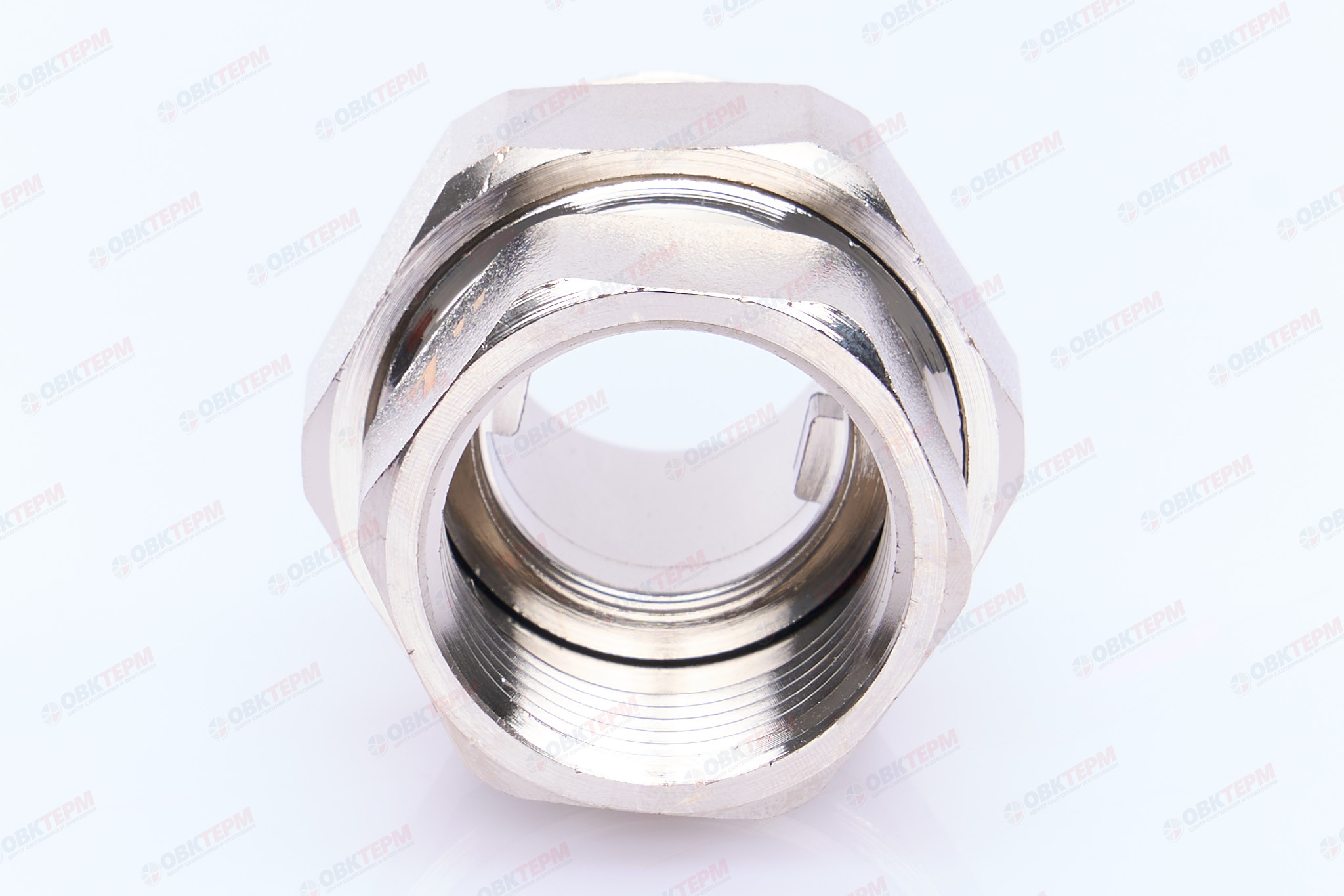 Американка   NOLF Classic   1"  прямая  никелированная     (64/18) - Изображение №5