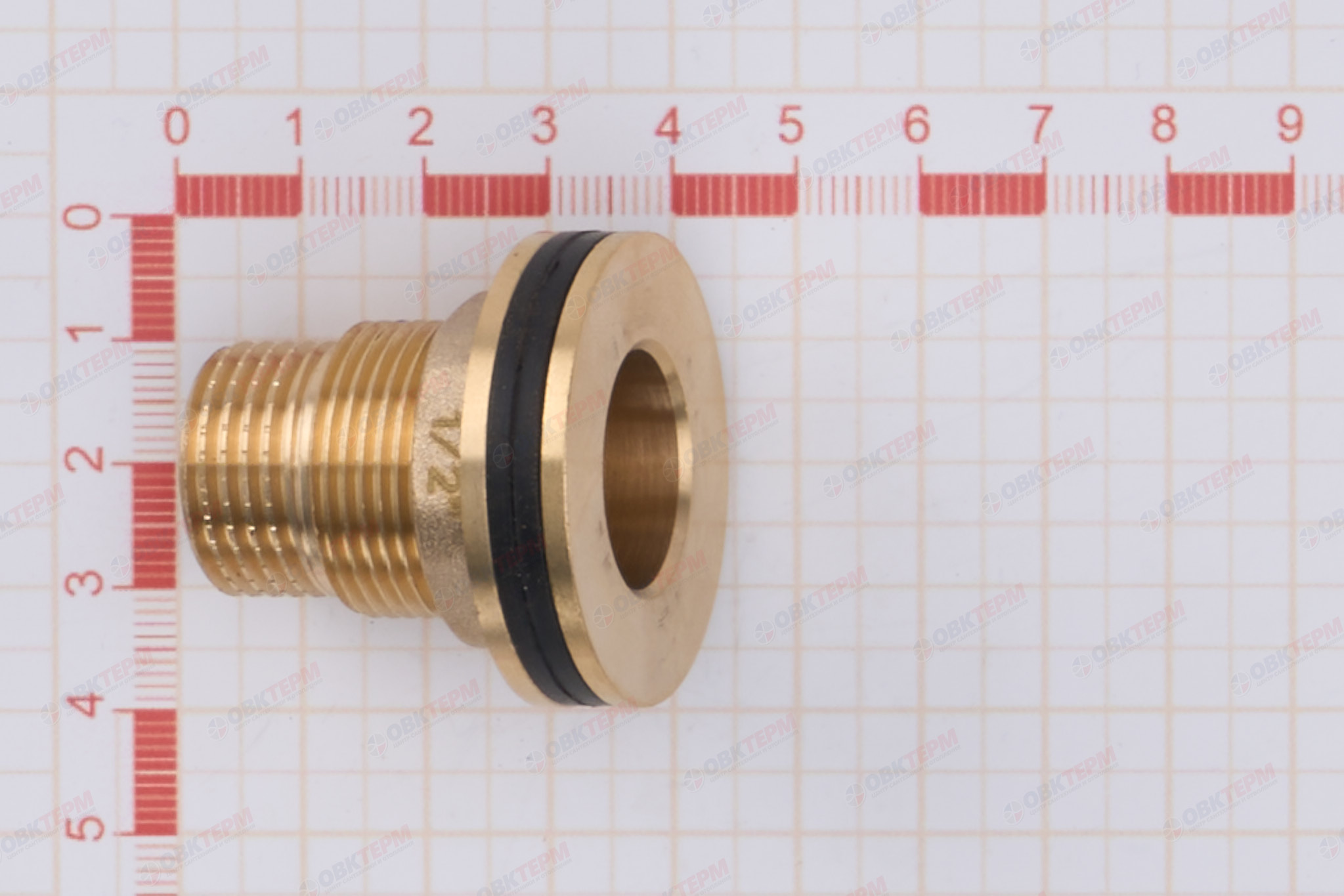 Врезка в ёмкость контргайка    1/2"               NOLF Classic    (120/27шт) - миниатюра №6