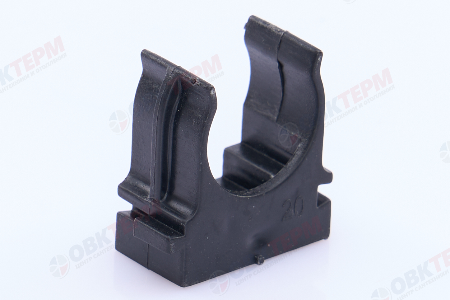 Крепеж-клипса для монтажного пистолета D20 черная AGIS Profile 100шт - Изображение №2