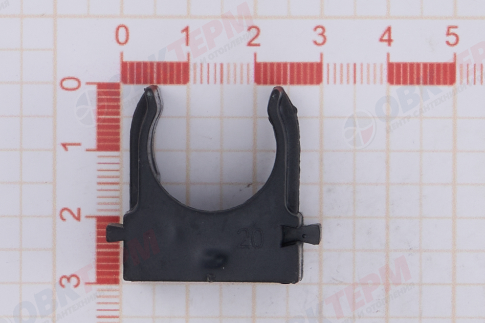 Крепеж-клипса для монтажного пистолета D20 черная AGIS Profile 100шт - миниатюра №8