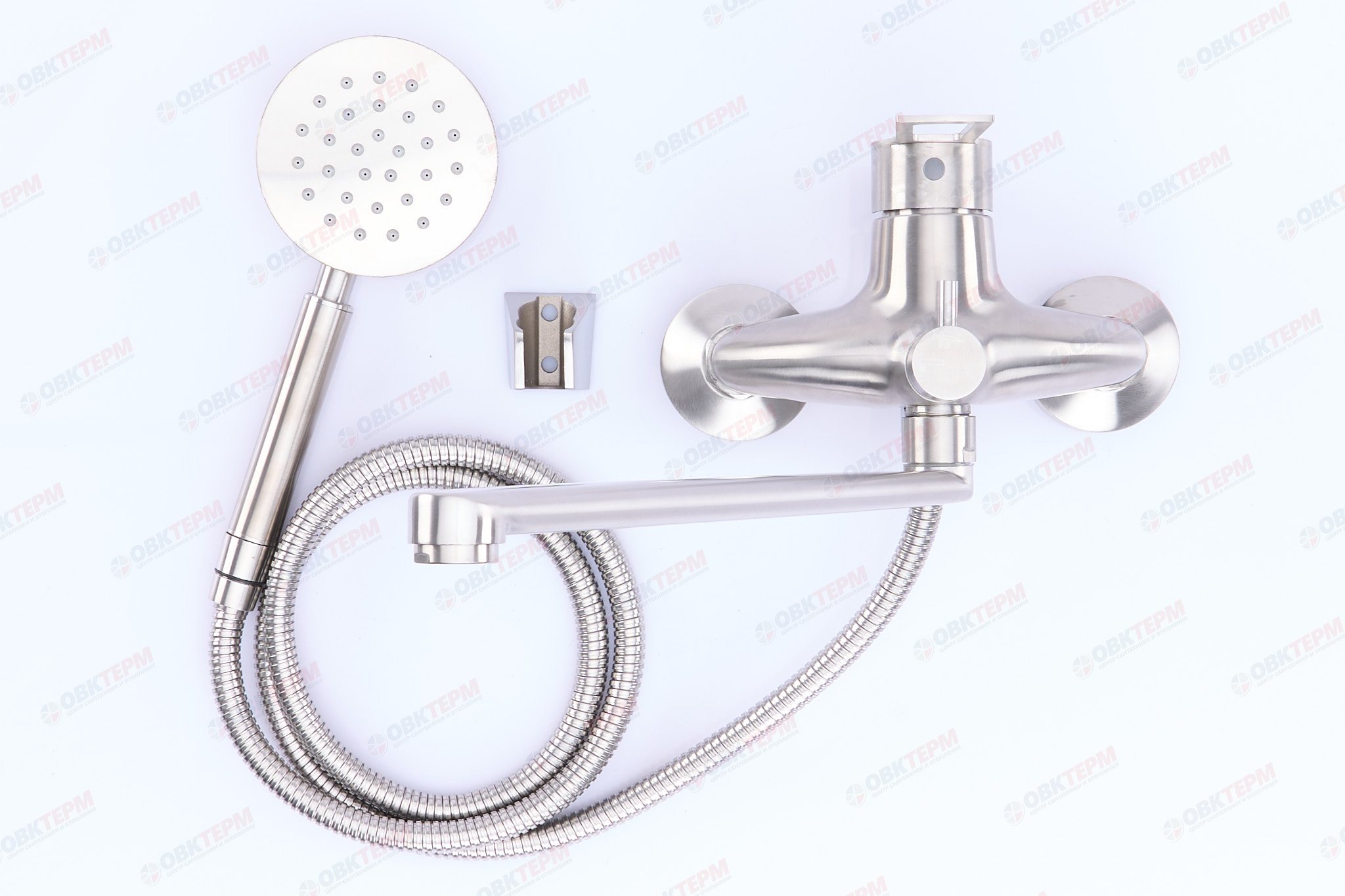 Смеситель д/ванны нерж/сталь ZERIX - HSB-006 (EURO)  8 шт/ящ - миниатюра №2