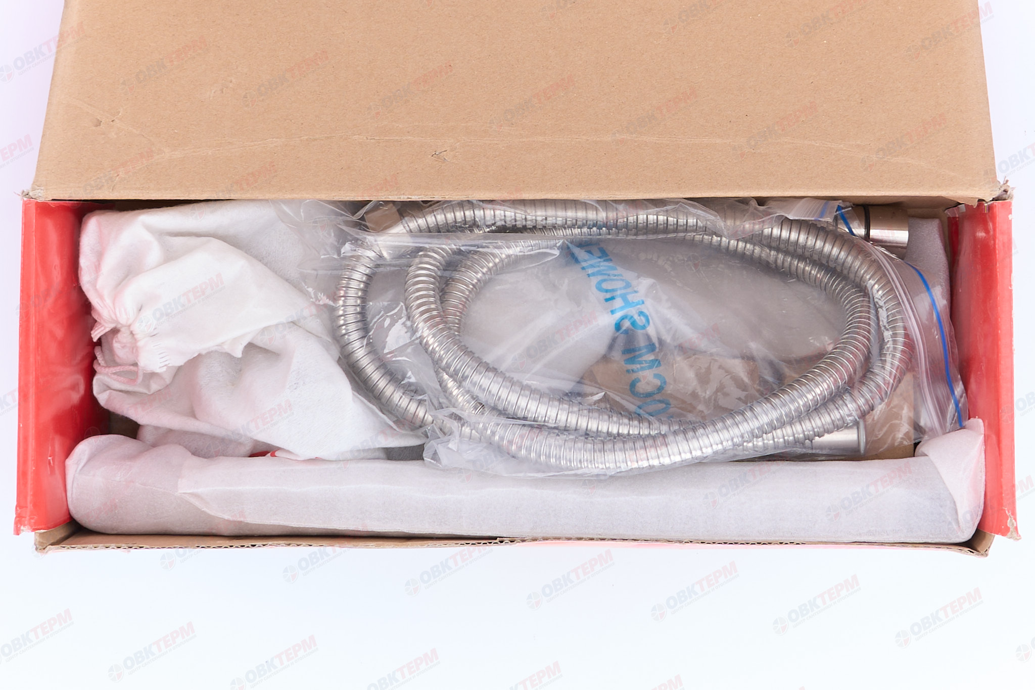 Смеситель д/ванны нерж/сталь ZERIX - HSB-006 (EURO)  8 шт/ящ - миниатюра №4