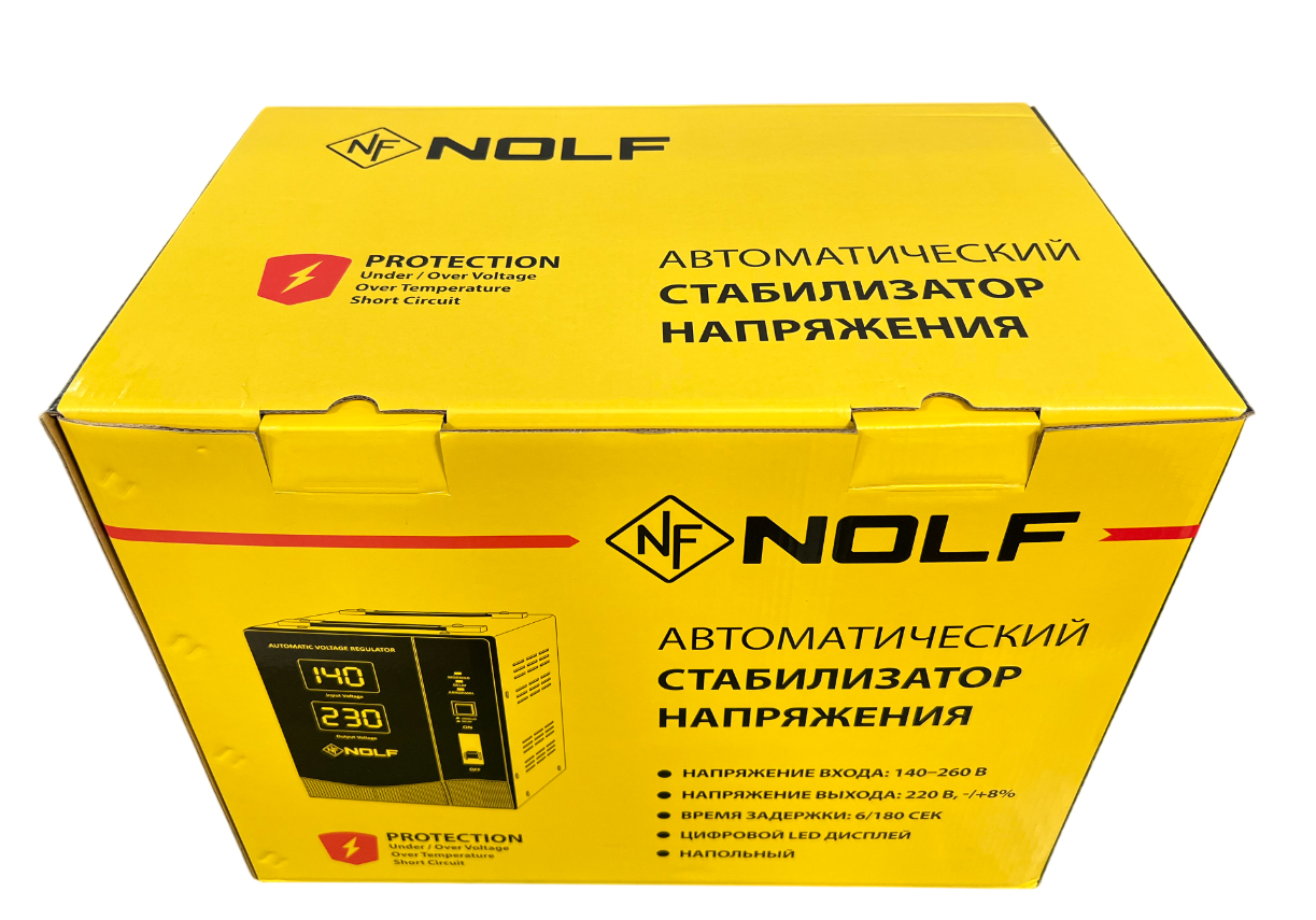 Стабилизатор напряжения напольный 10000 NOLF - миниатюра №17