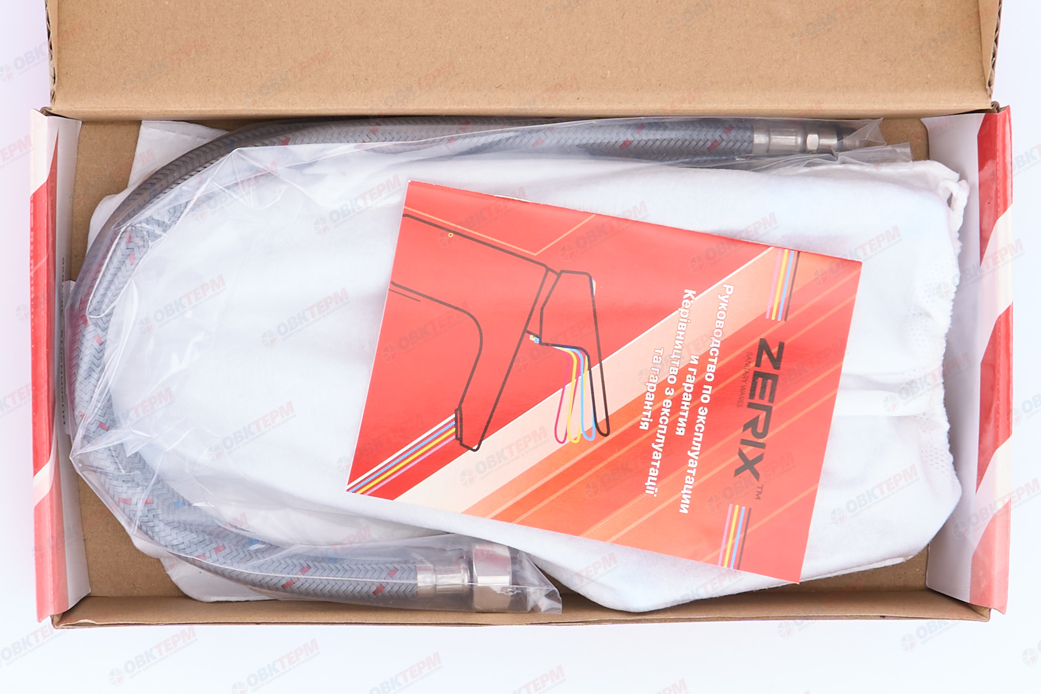 Смеситель д/кухни буксовый ZERIX ROM-004 (LR85910B) голубой (10 шт/ящ) - Изображение №5