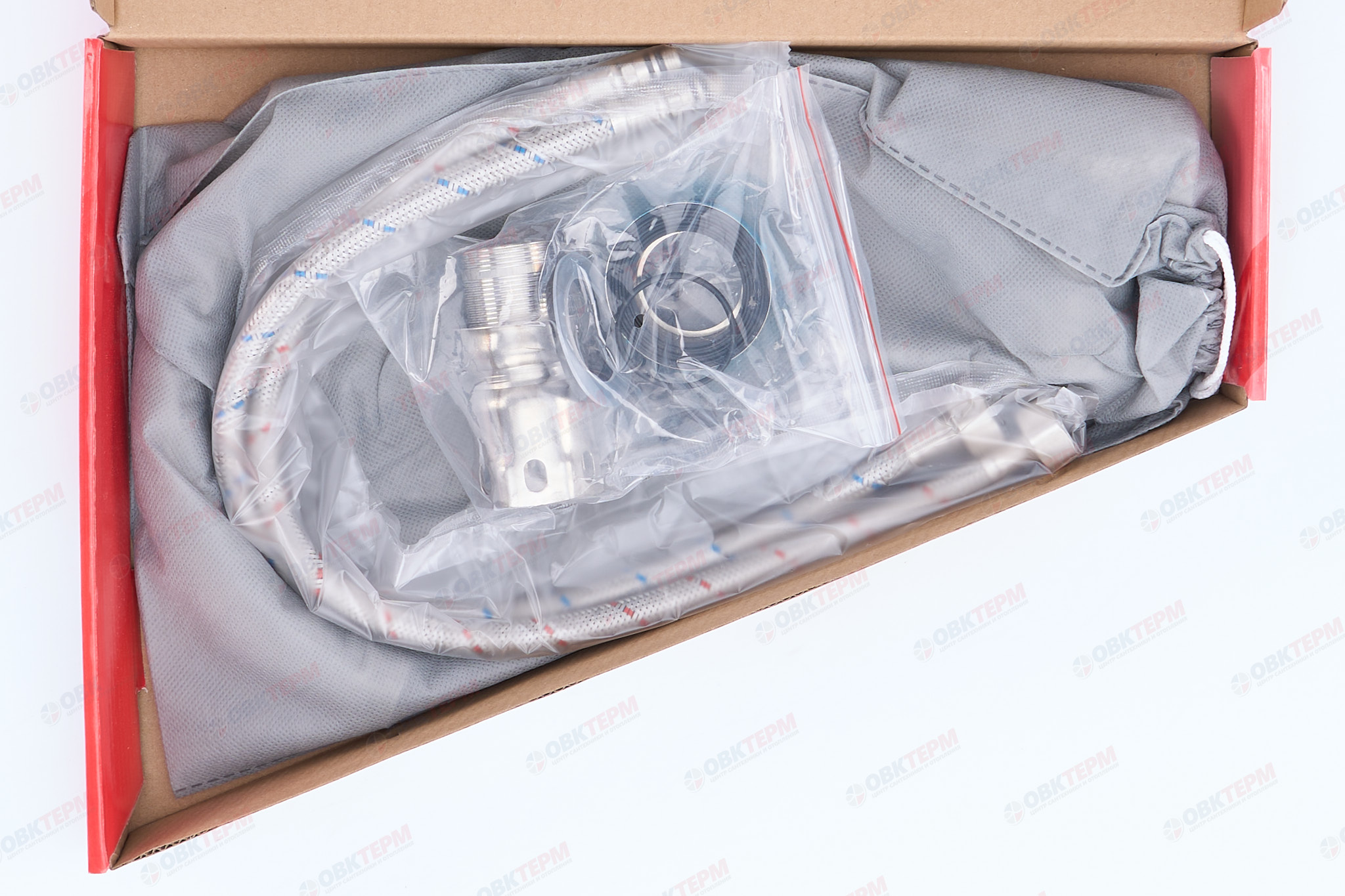 Смеситель д/кухни нерж/сталь ZERIX DAX-011 10 шт/ящ - миниатюра №6