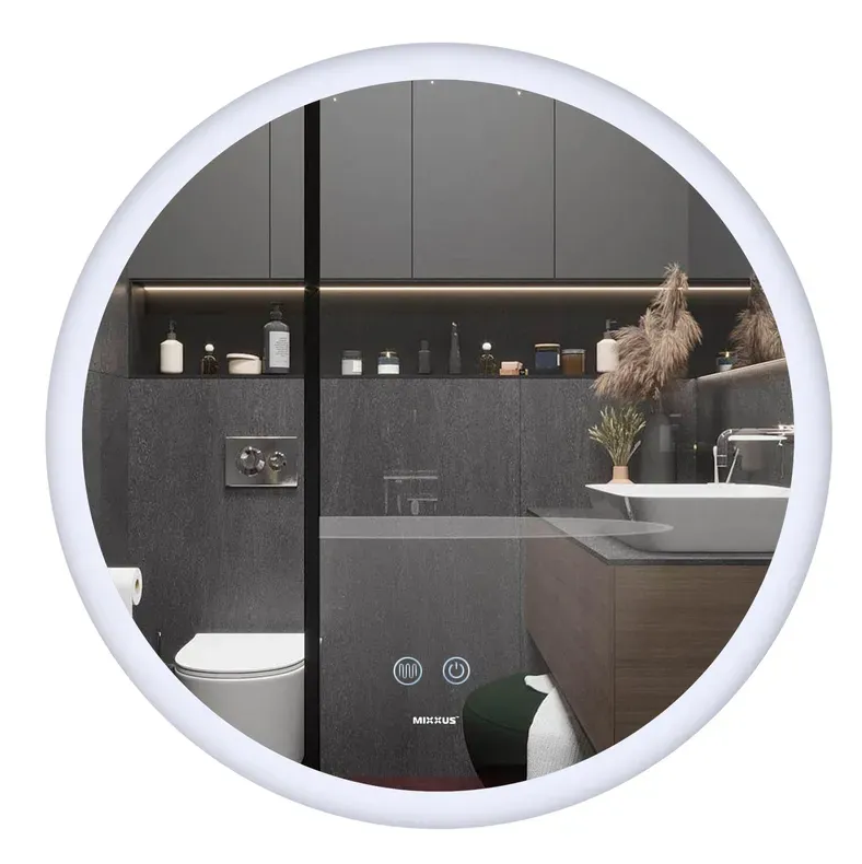 MIXXUS PLAIN MC11-60 Зеркало с LED Touch, Anti-fog, димером, регулятором яркости - Изображение №4